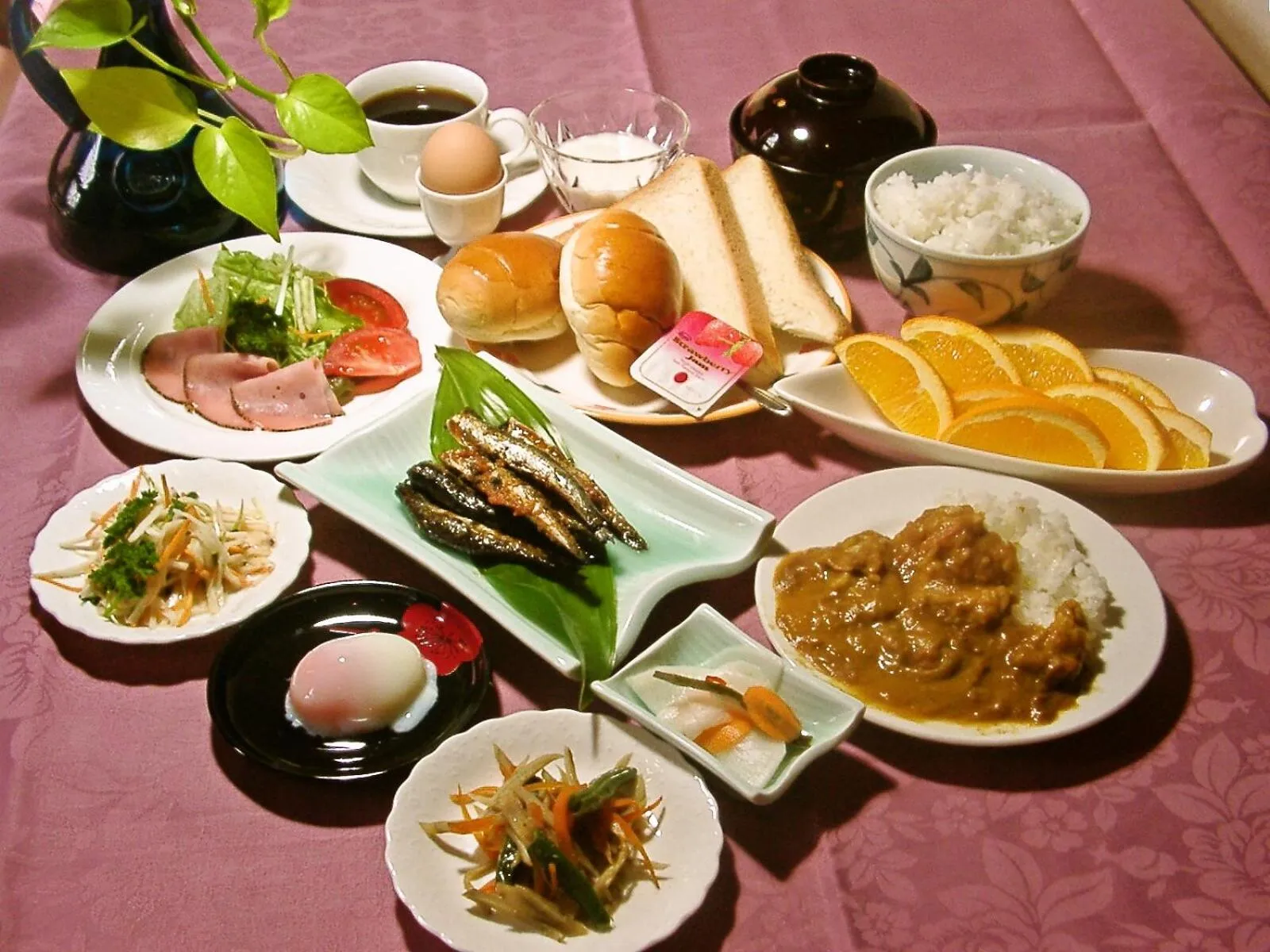 Breakfast in Asano Hotel