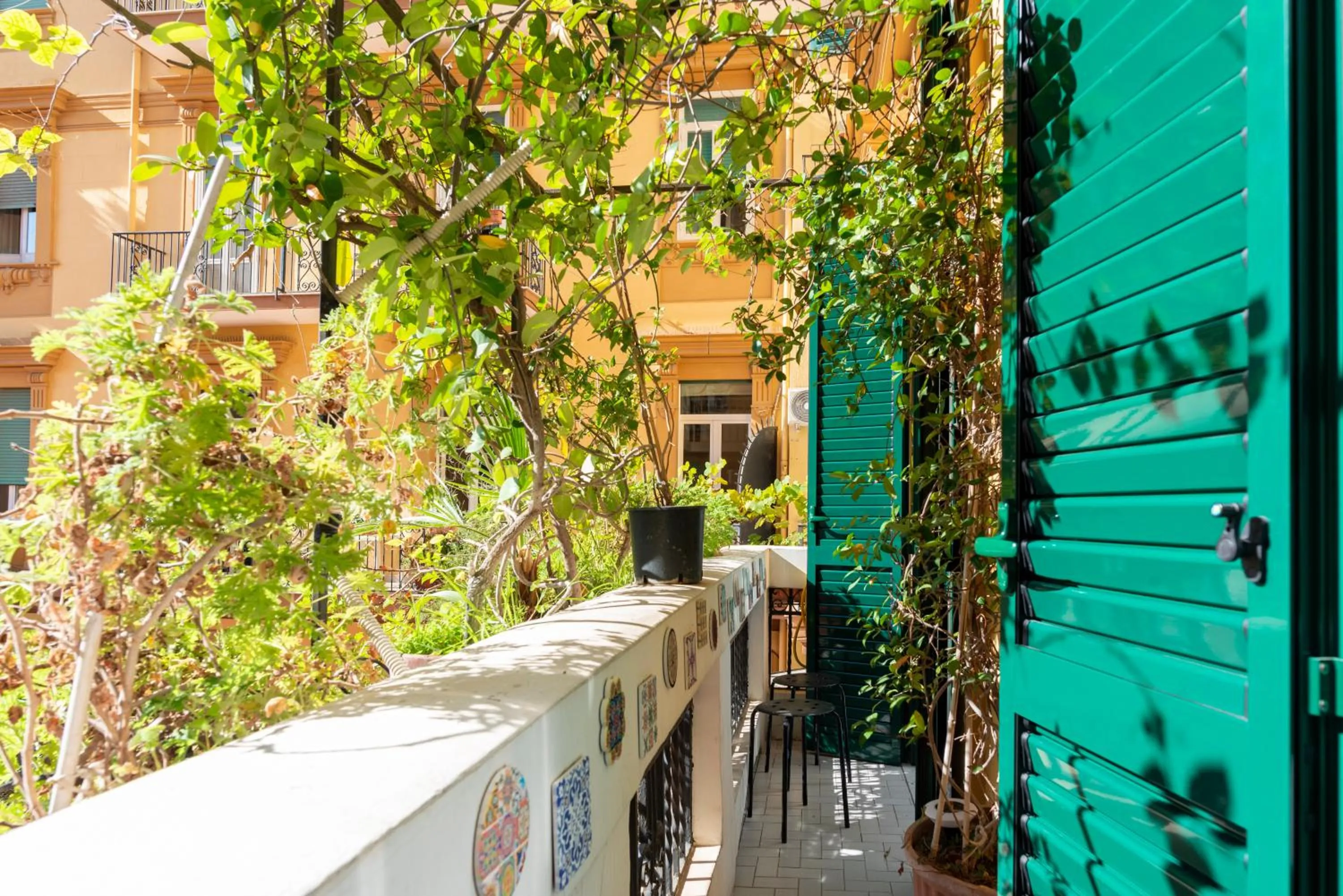 Balcony/Terrace in B&B Le Stanze Dei Mille