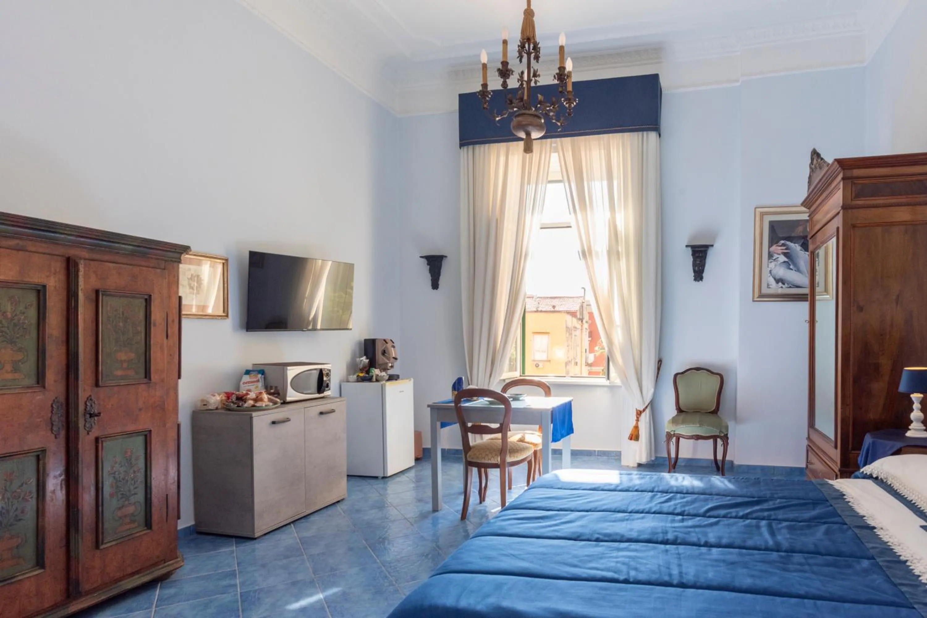 Living room, Bed in B&B Le Stanze Dei Mille