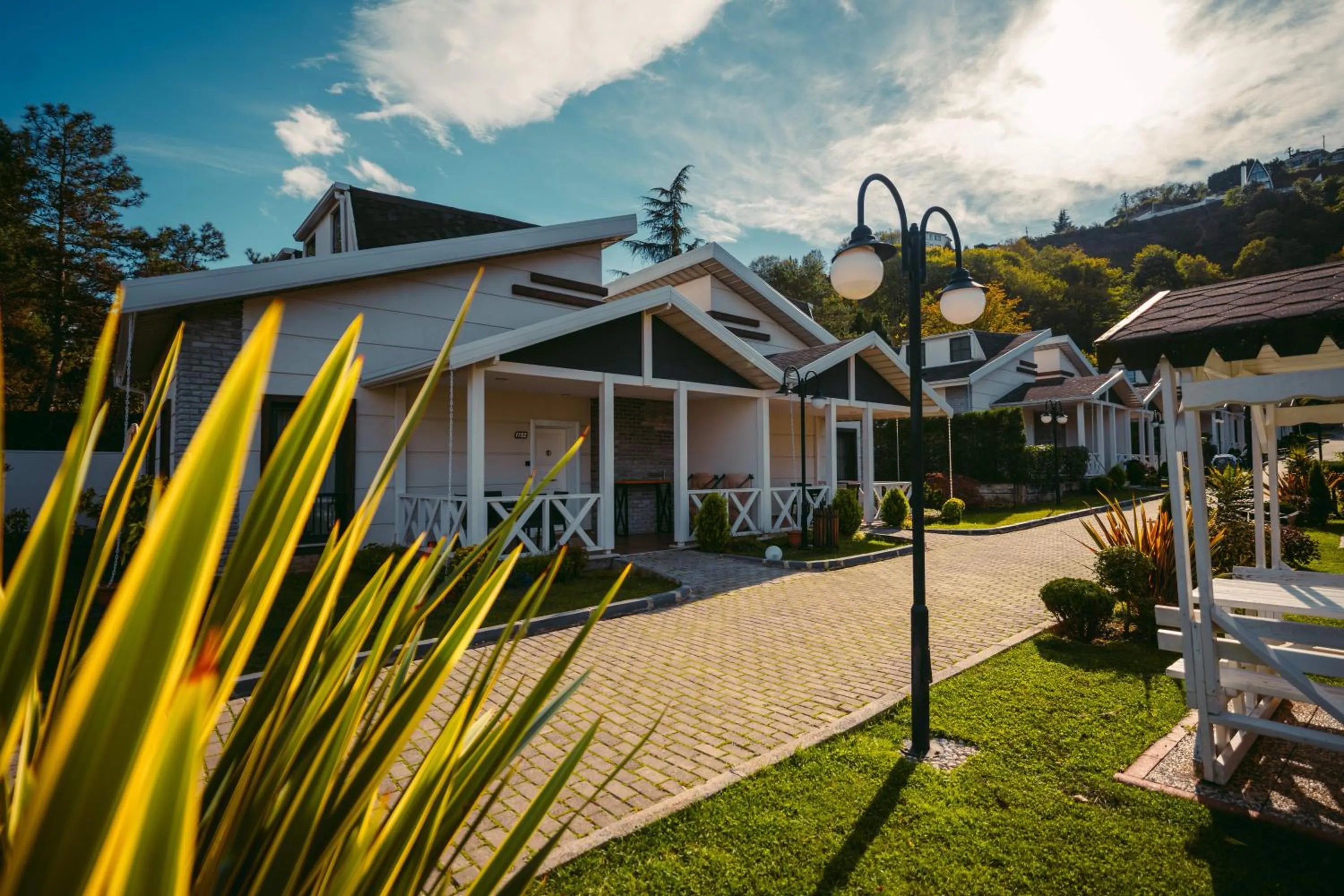 Garden view in Alfa Suites & SPA