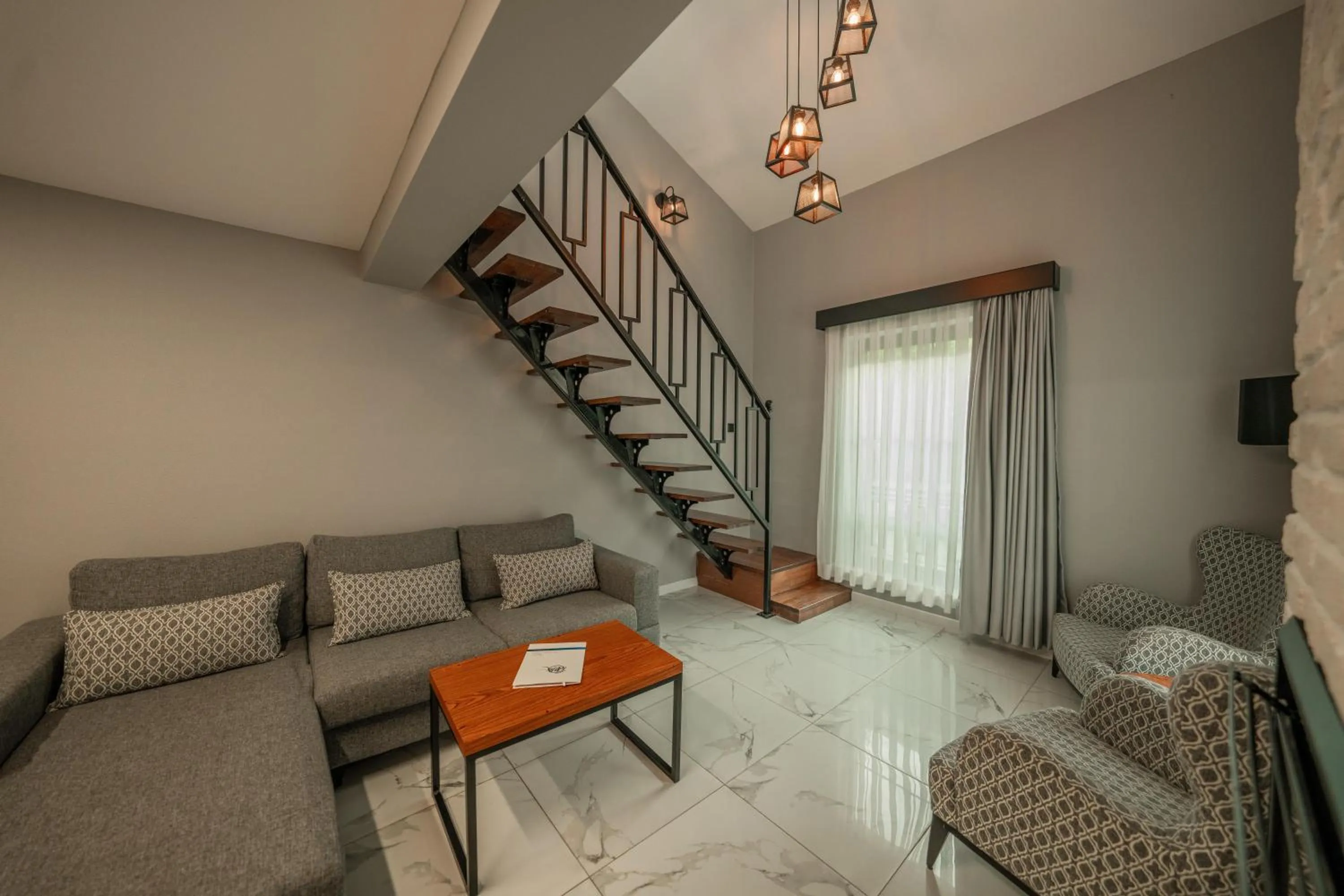 Living room in Alfa Suites & SPA