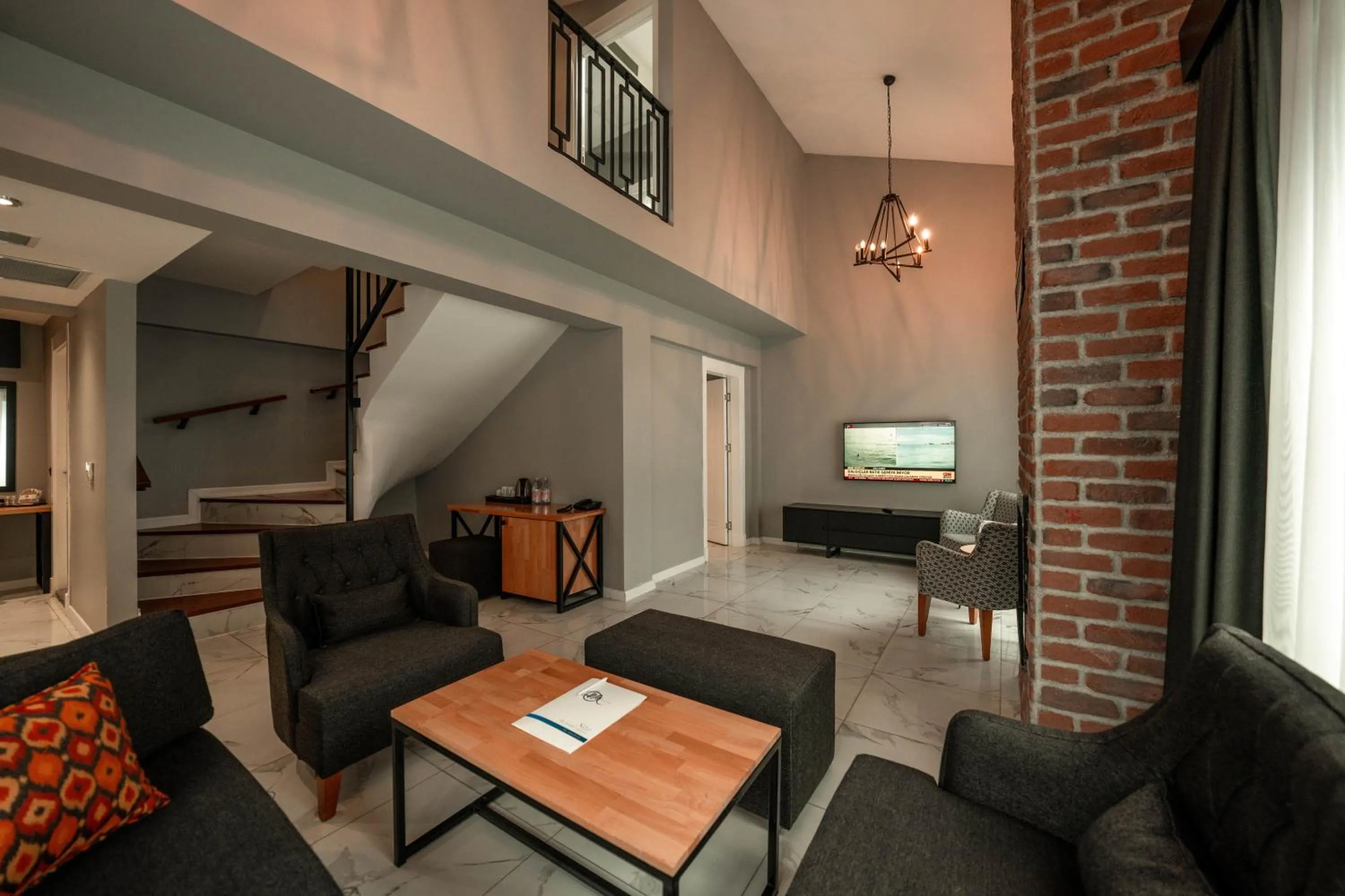 Living room in Alfa Suites & SPA