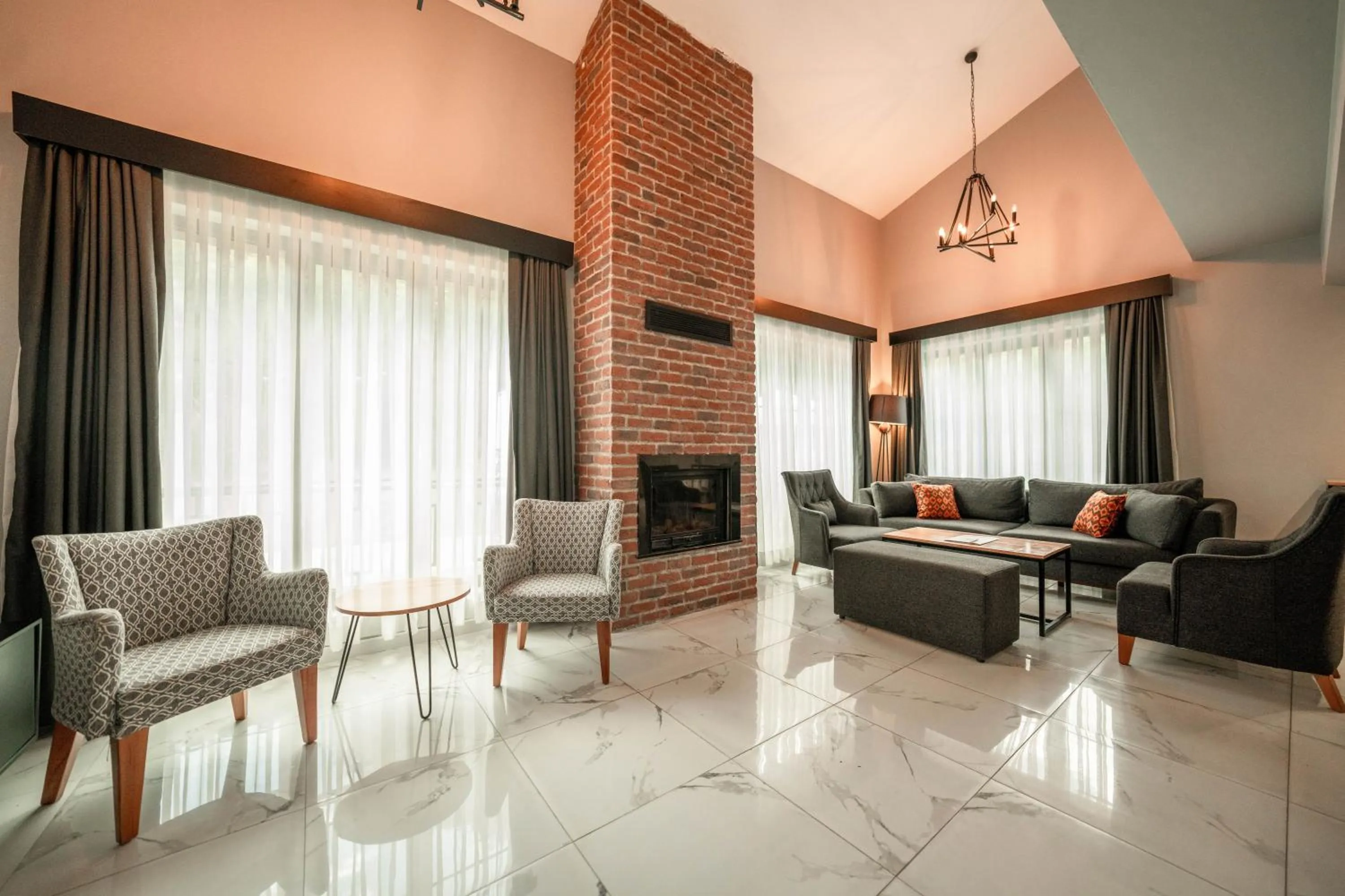 Living room in Alfa Suites & SPA