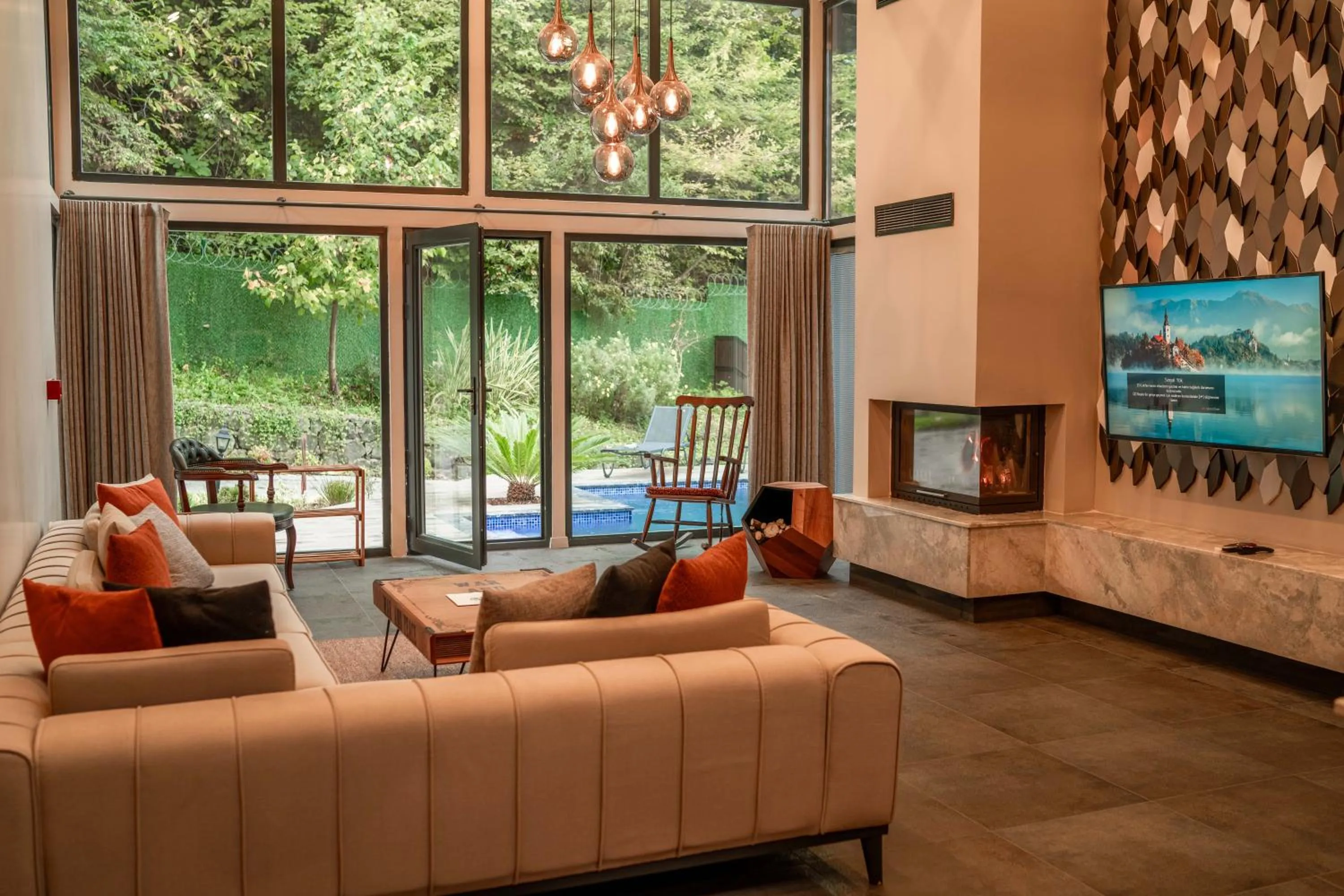 Living room in Alfa Suites & SPA