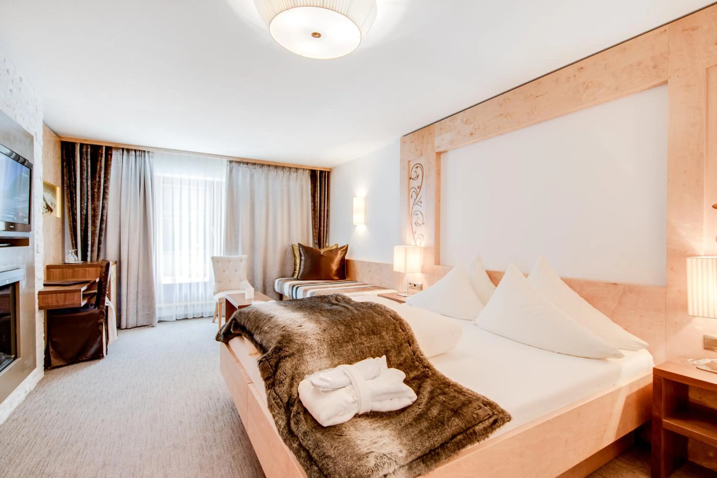 Bedroom, Bed in Hotel Albona