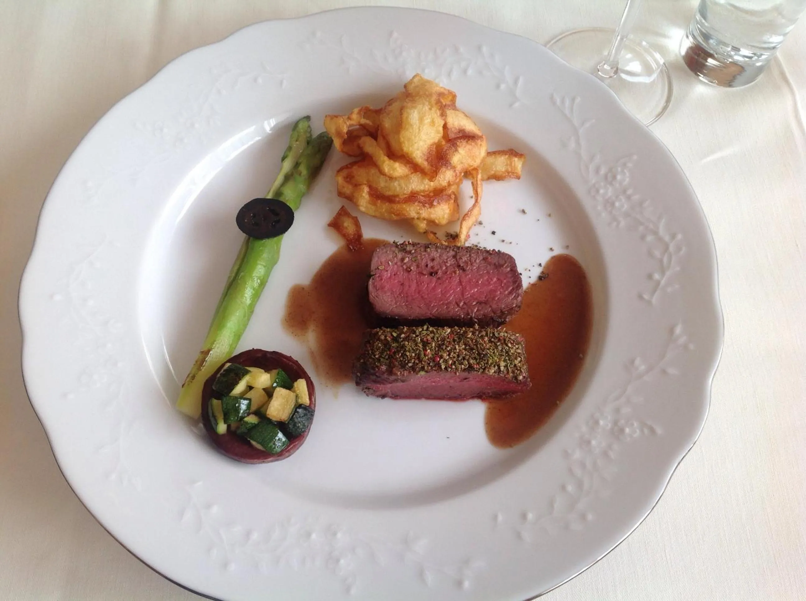 Food close-up in Hotel Albona