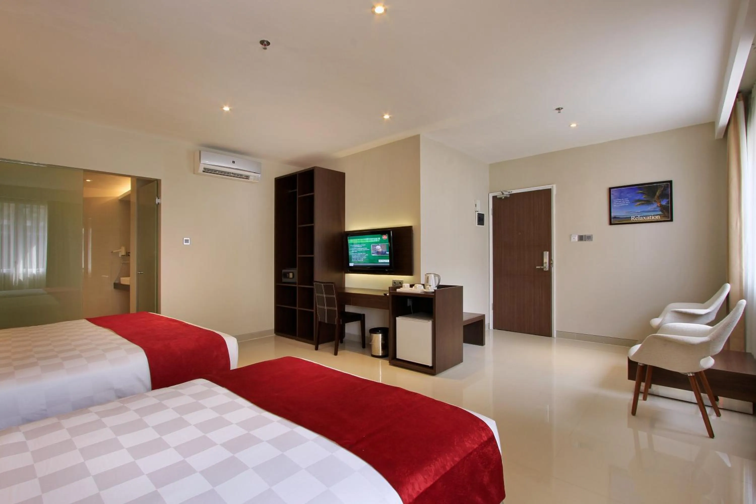 Bed in Ohana Hotel Kuta