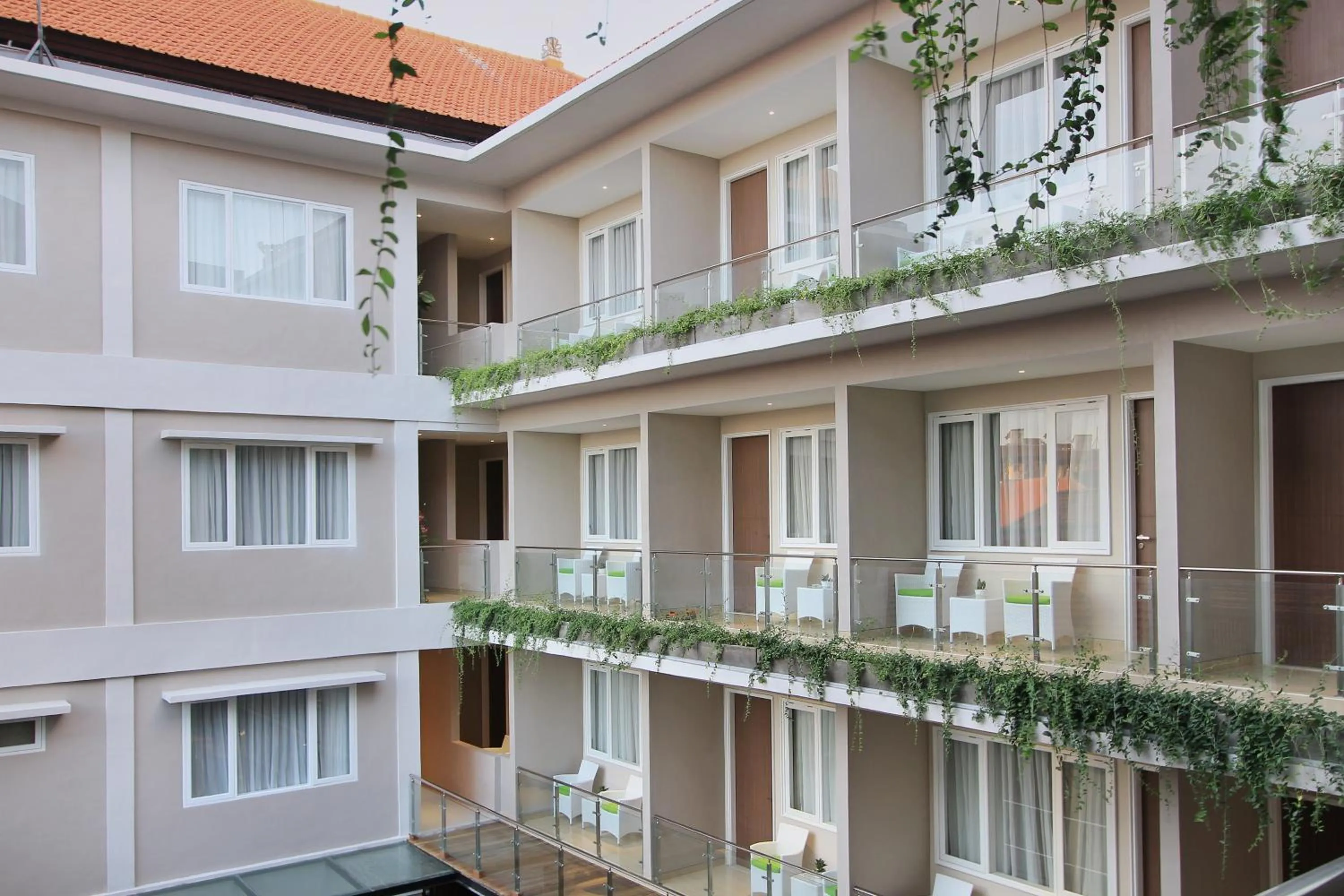Balcony/Terrace in Ohana Hotel Kuta