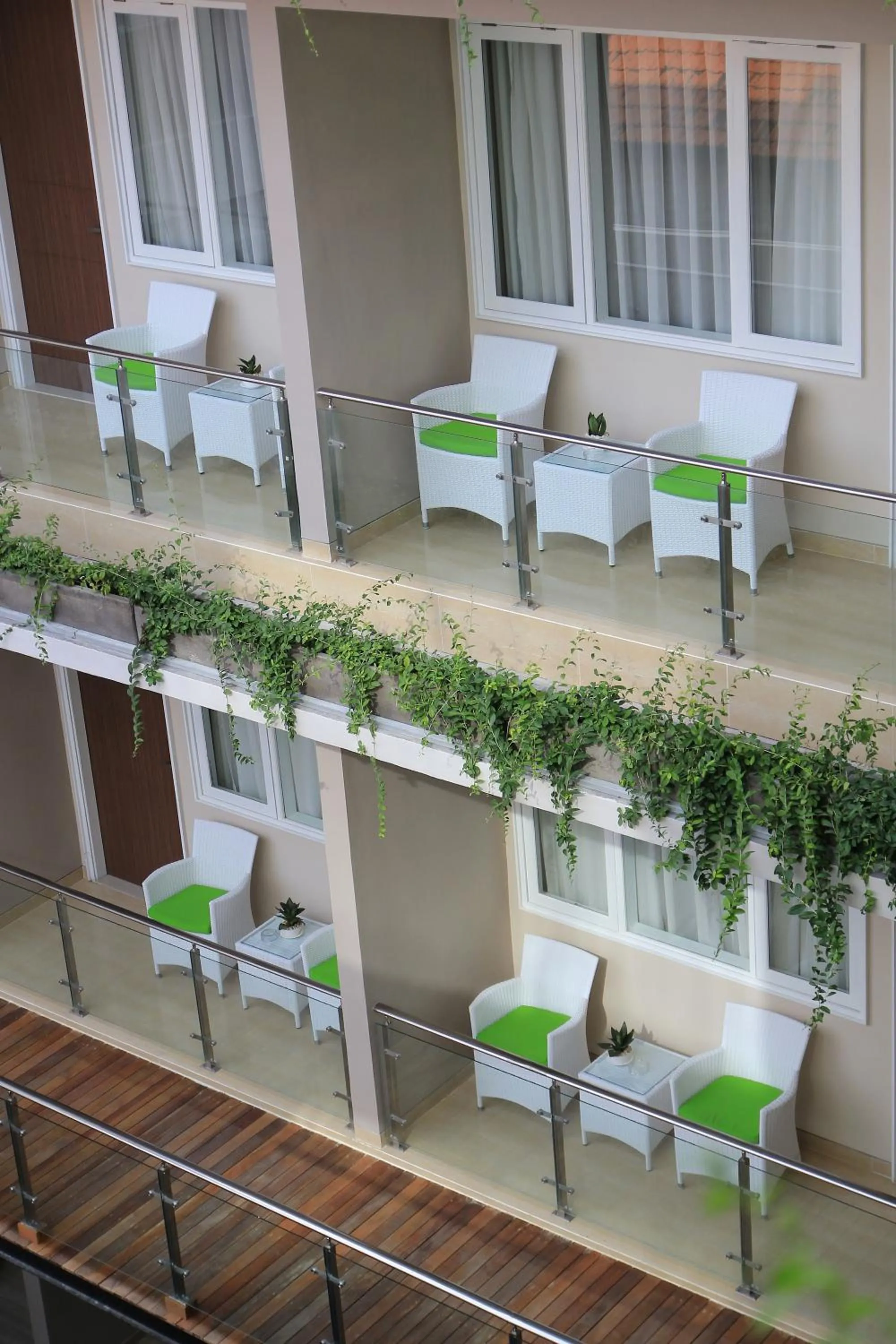 Balcony/Terrace in Ohana Hotel Kuta