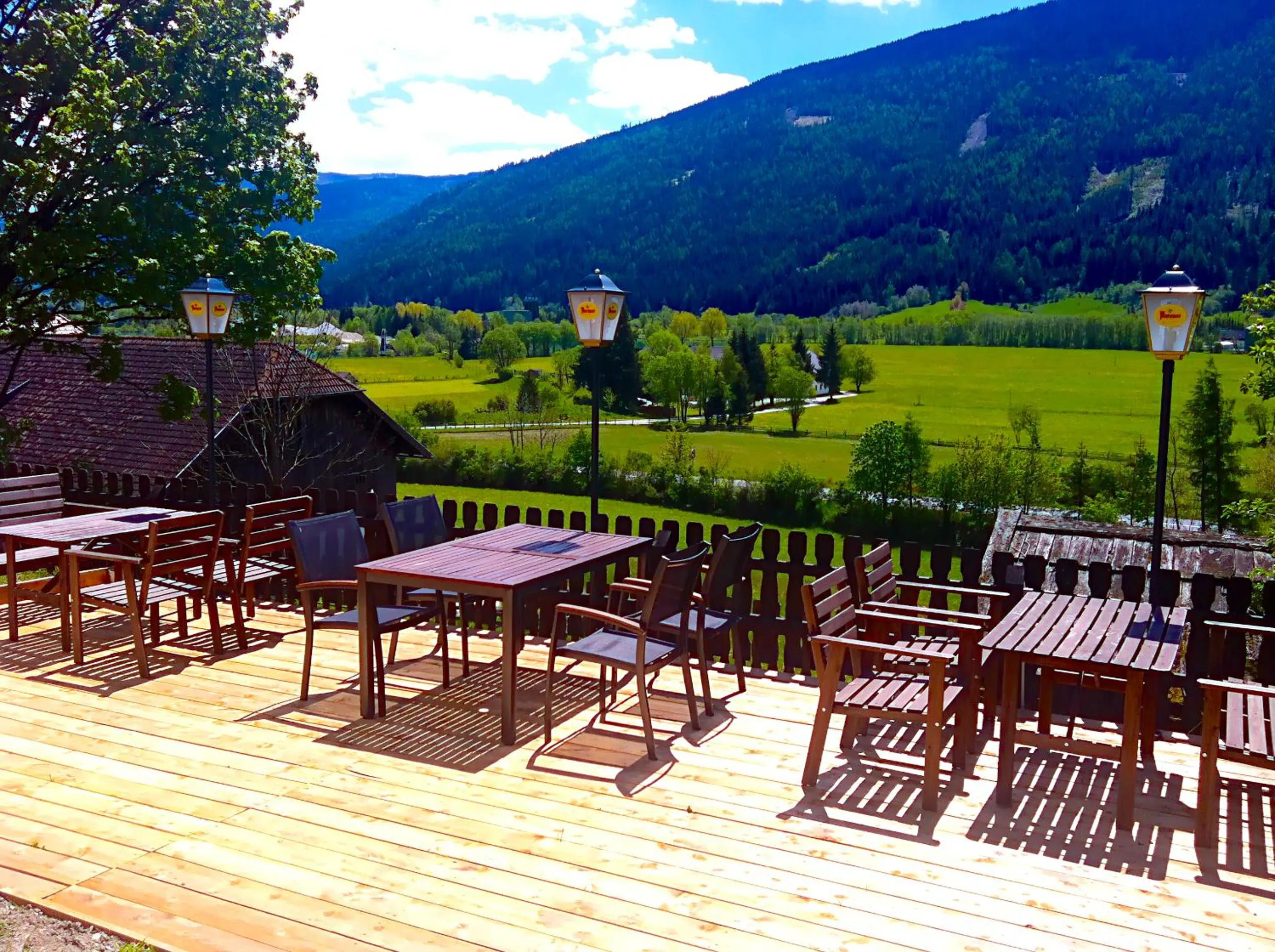 Patio in Hotel Speiereck