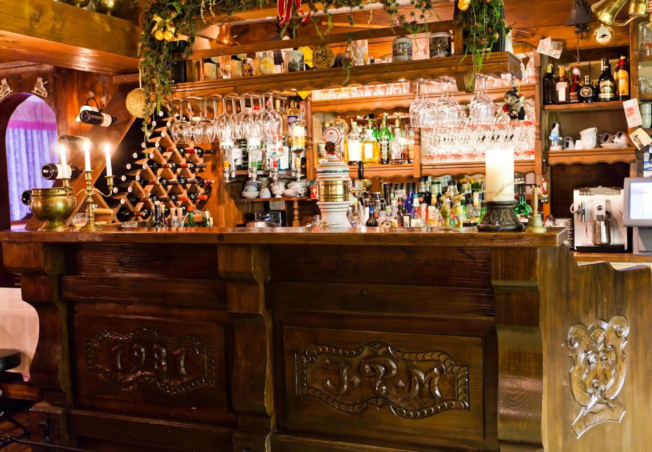 Lounge or bar in Hotel Speiereck