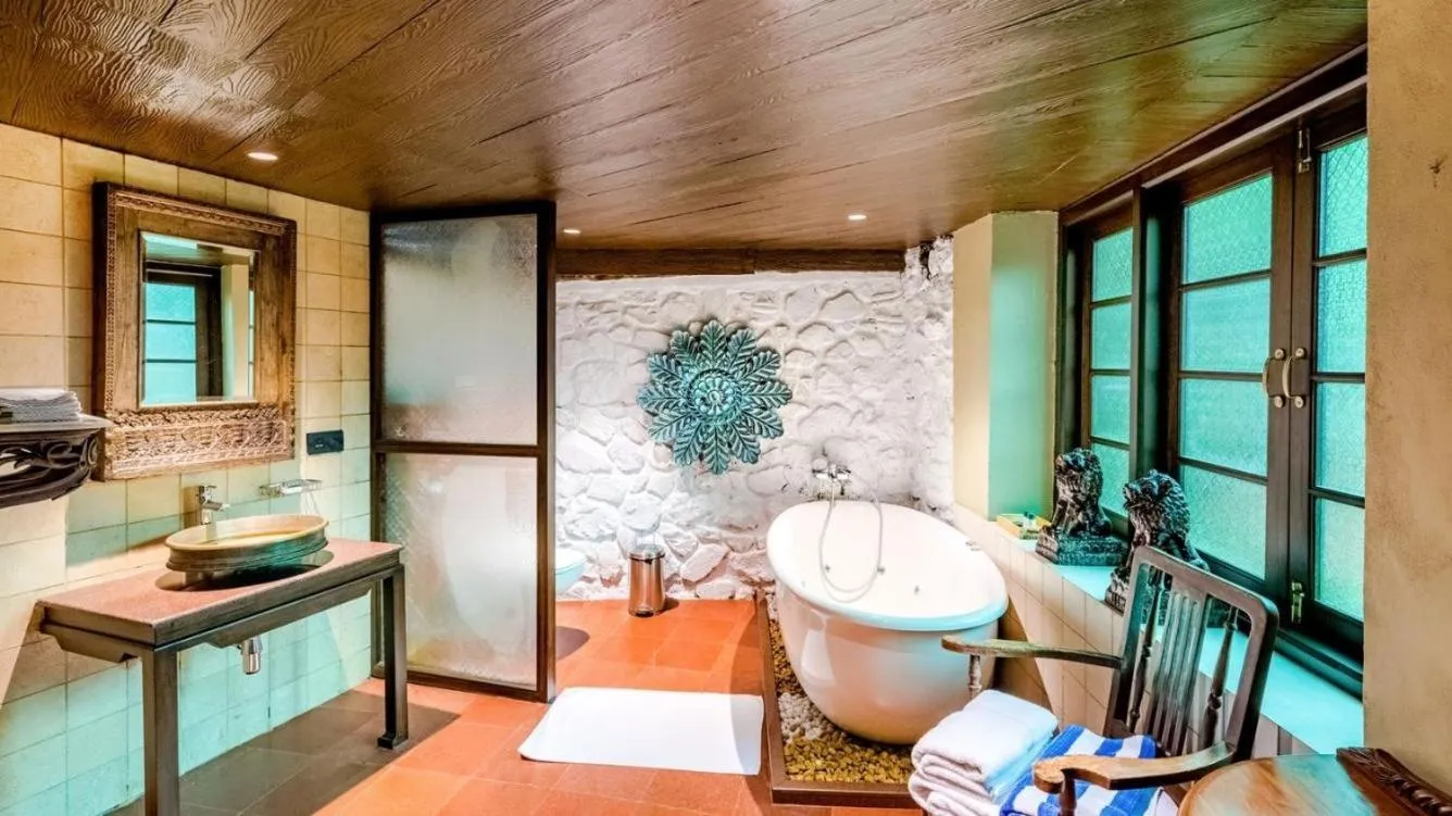 Bathroom in Ramsukh Resorts and Spa