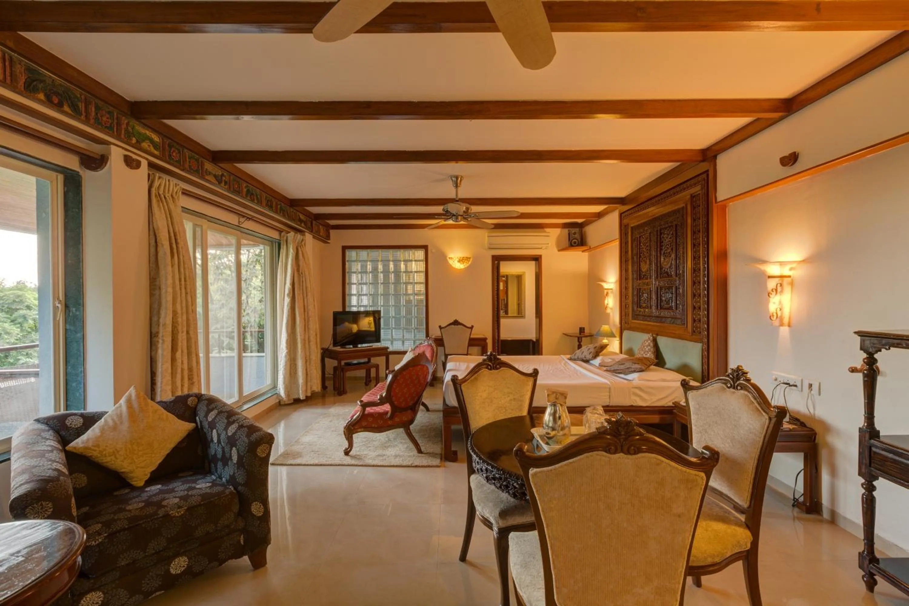 Photo of the whole room in Ramsukh Resorts and Spa