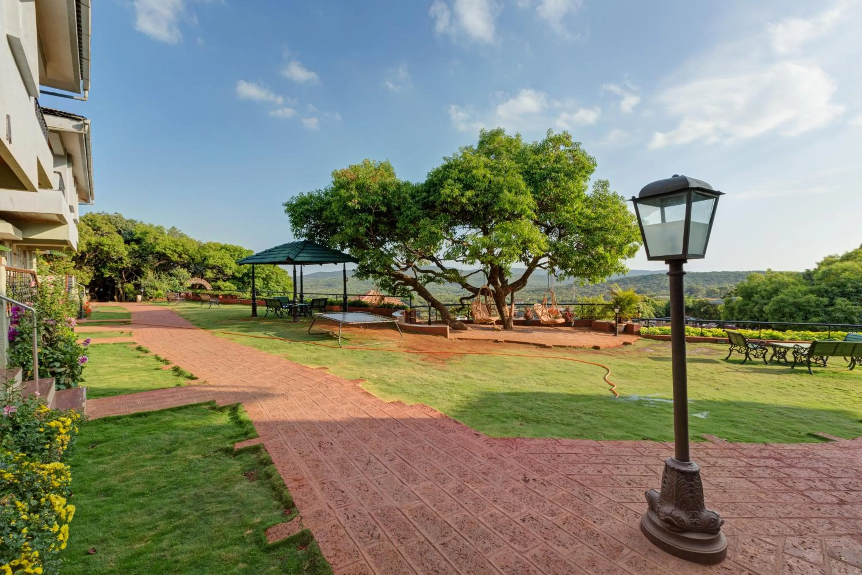 Garden in Ramsukh Resorts and Spa