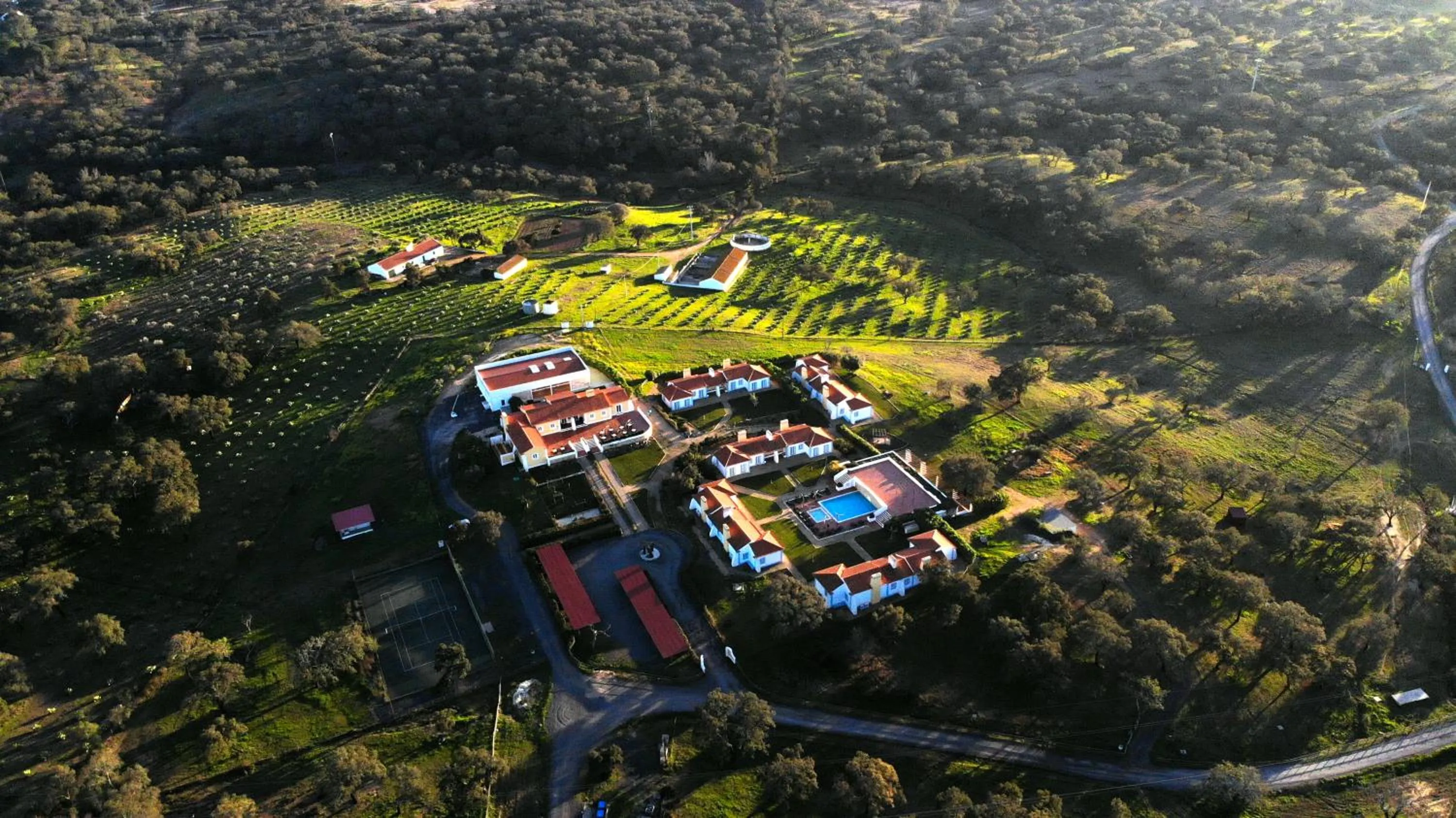 Bird's eye view in Monte do Giestal - Casas de Campo & Spa