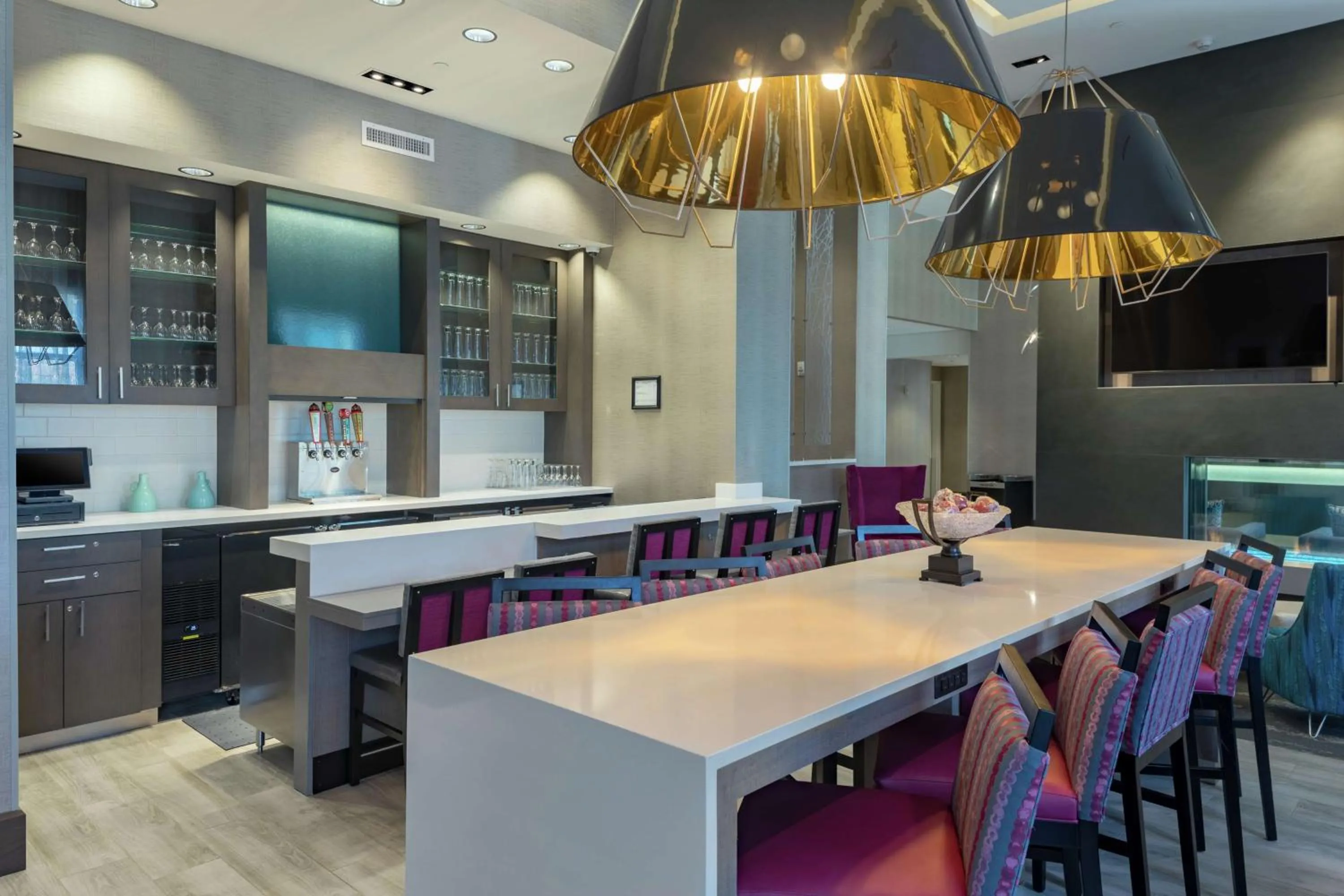 Lobby or reception in Hampton Inn & Suites Asheville Biltmore Area