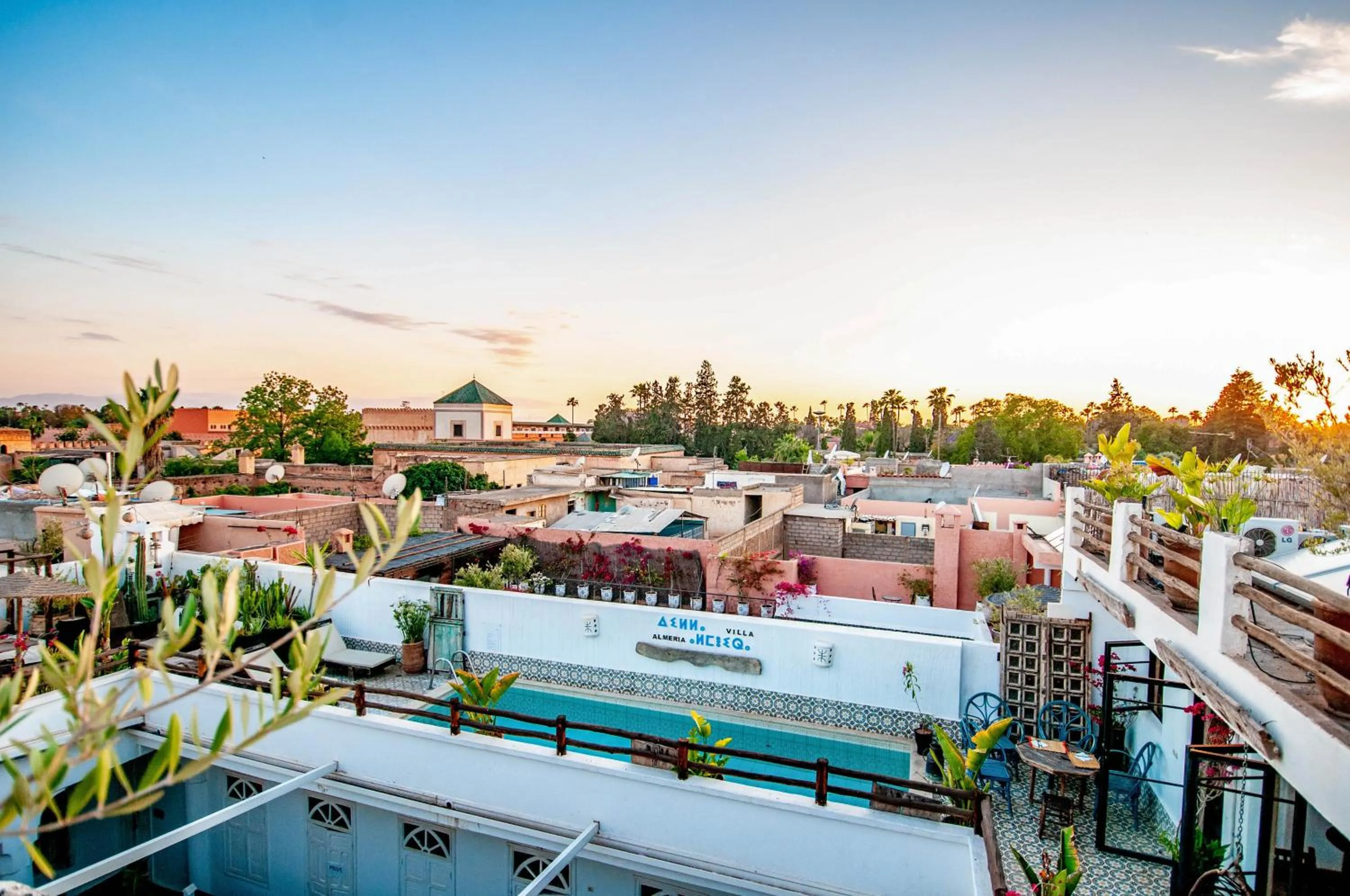 Restaurant/places to eat in Riad Villa Almeria Hotel & Spa