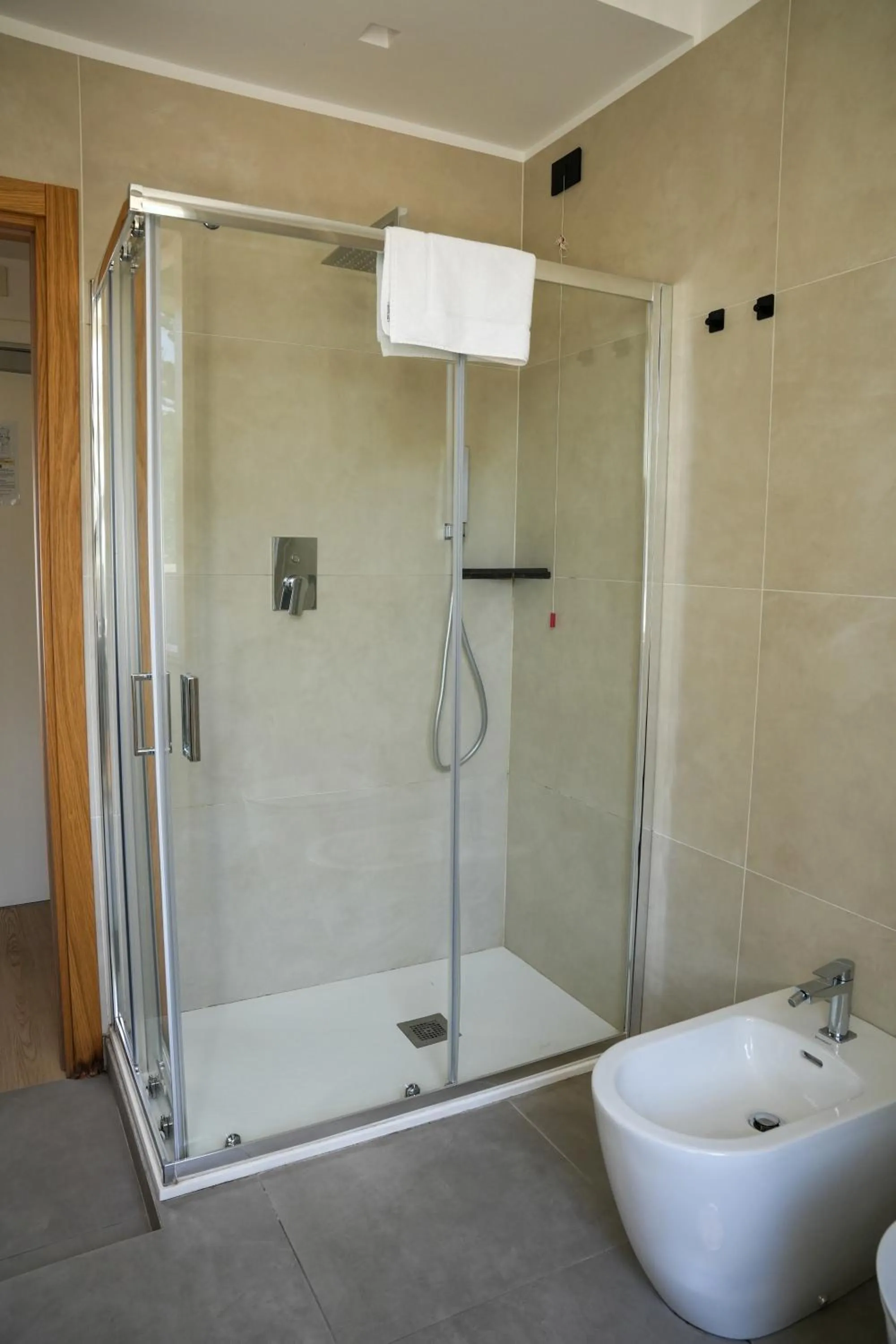 Shower in Plana Hotel