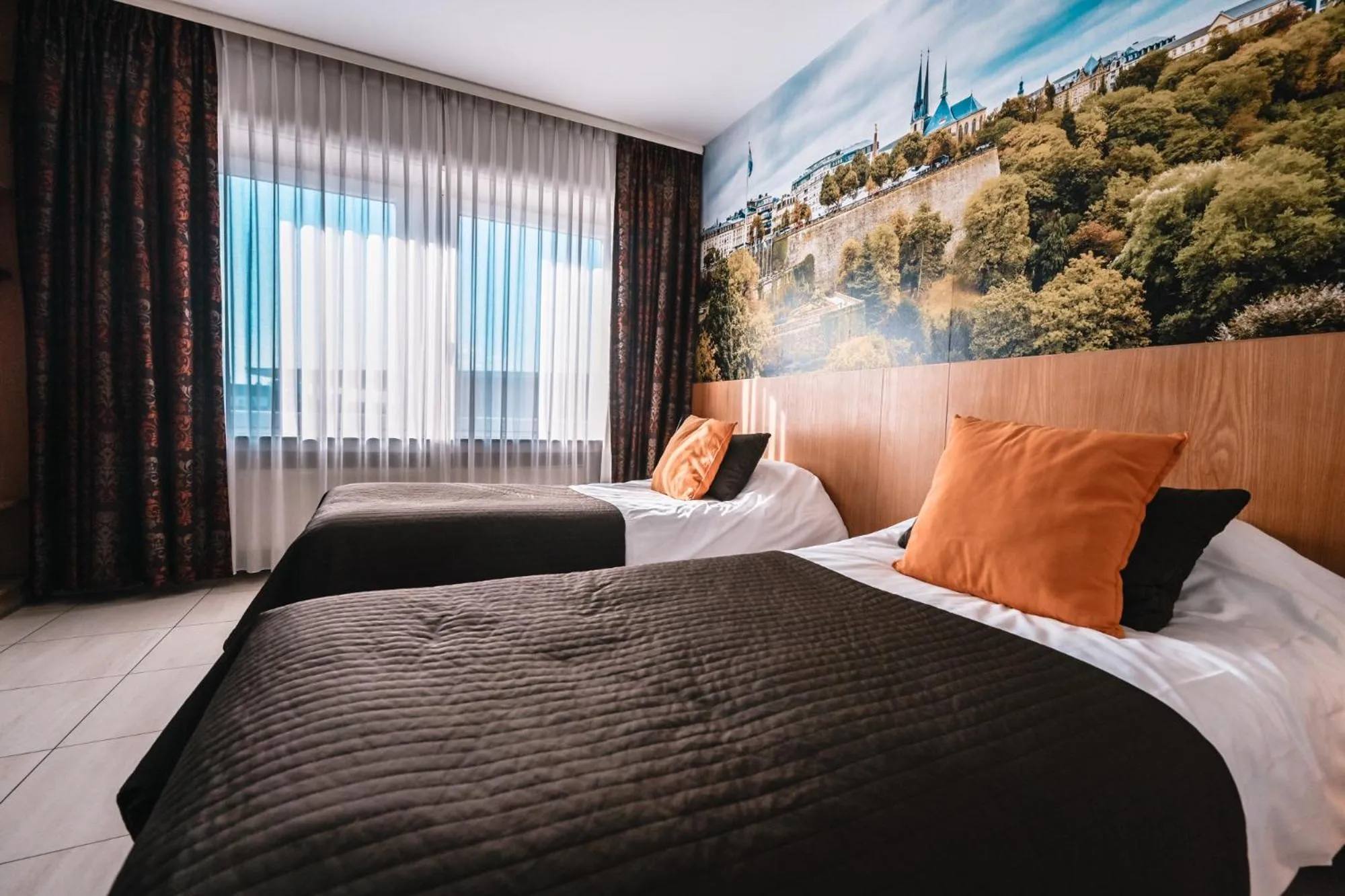 Chambre Double Twin in Hotel Pax