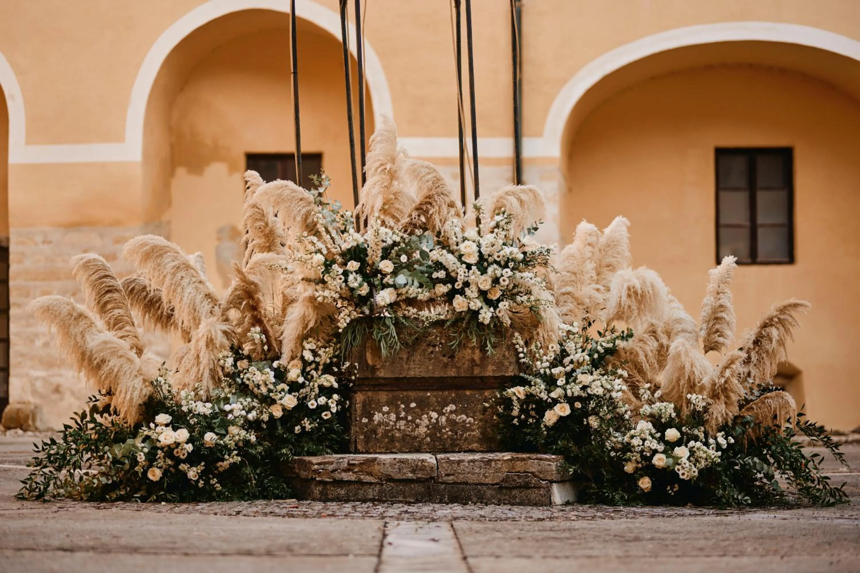 Decorative detail in Mokrice Castle Estate