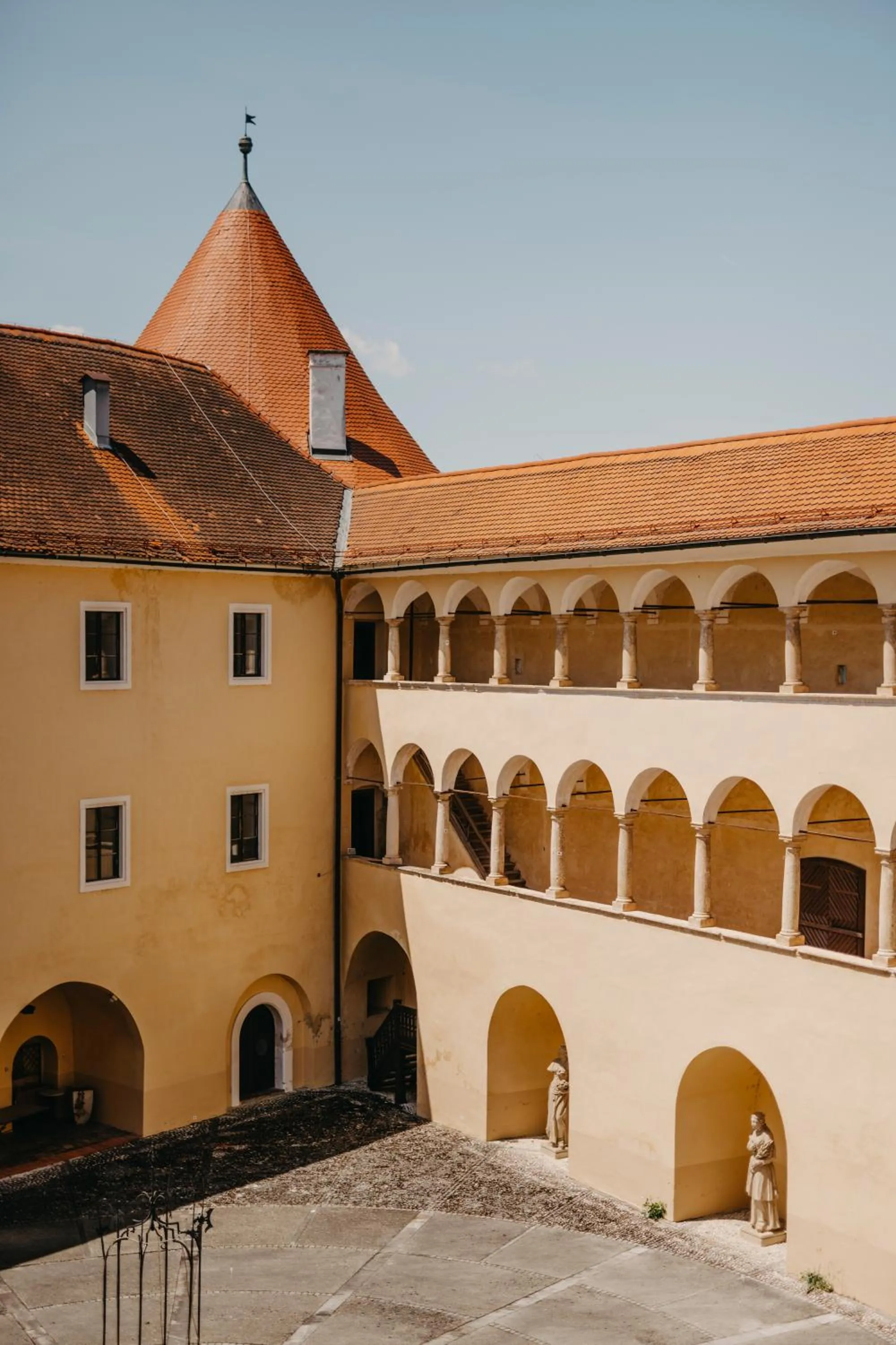 Property building in Mokrice Castle Estate