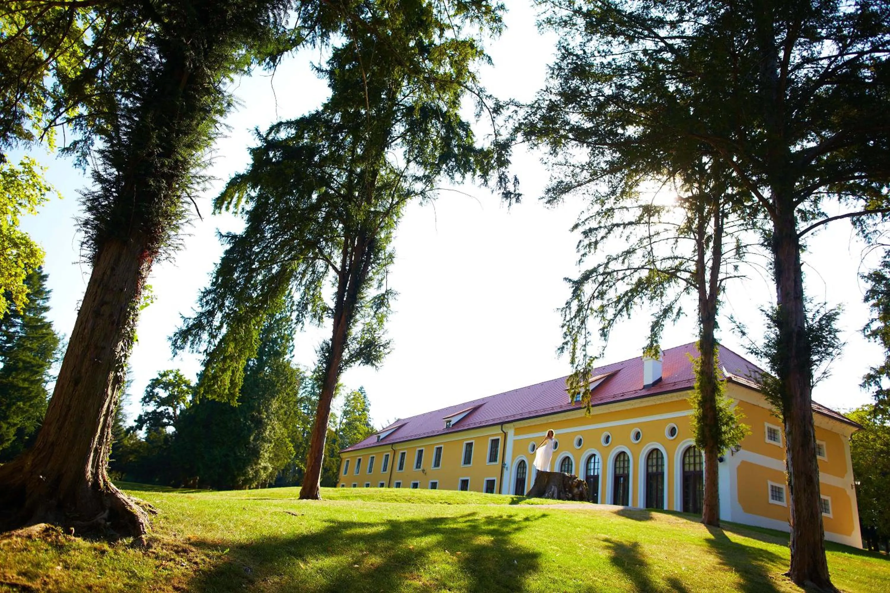 Property building in Mokrice Castle Estate