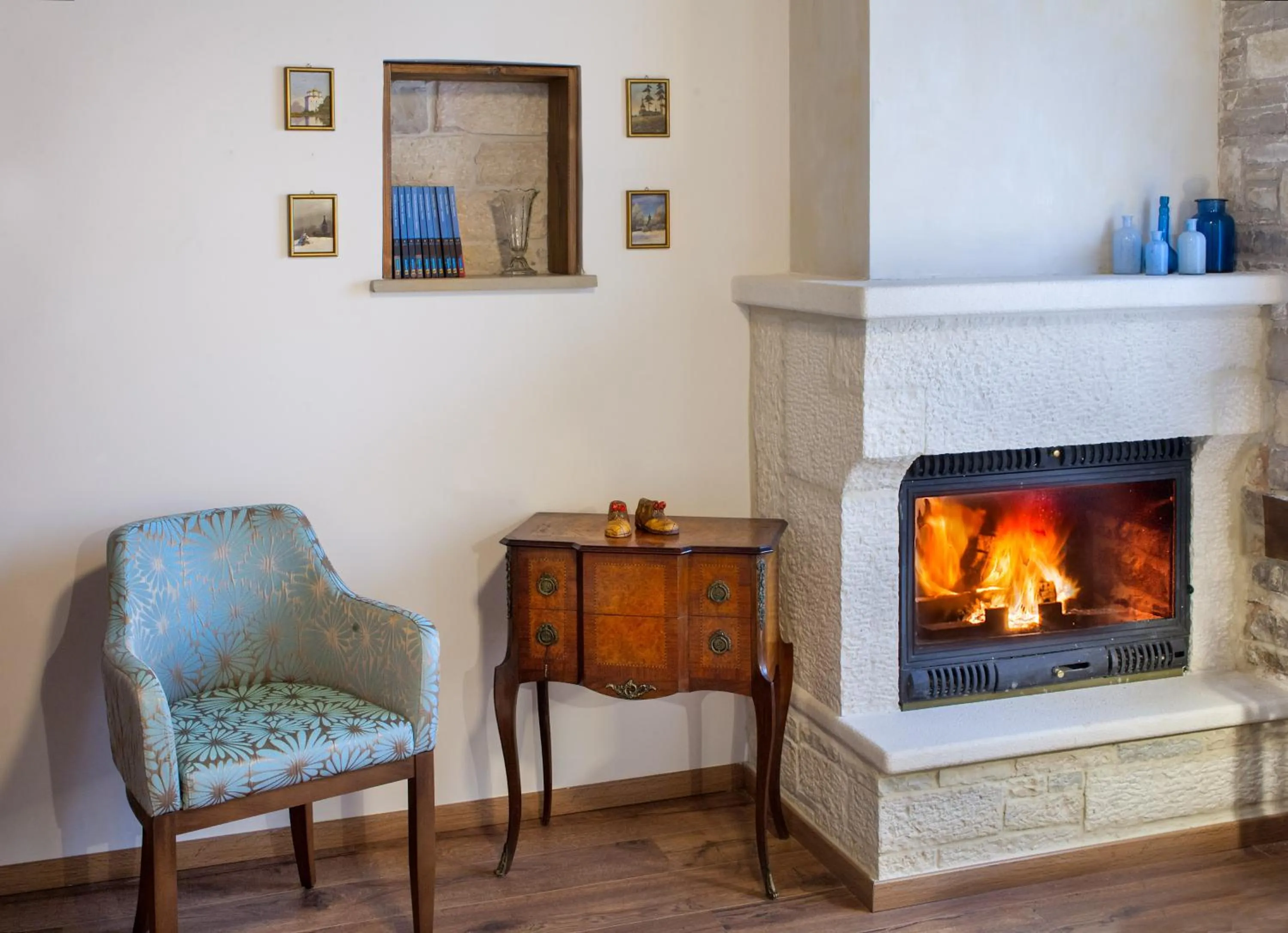 Decorative detail in Gioraldi Art Hotel