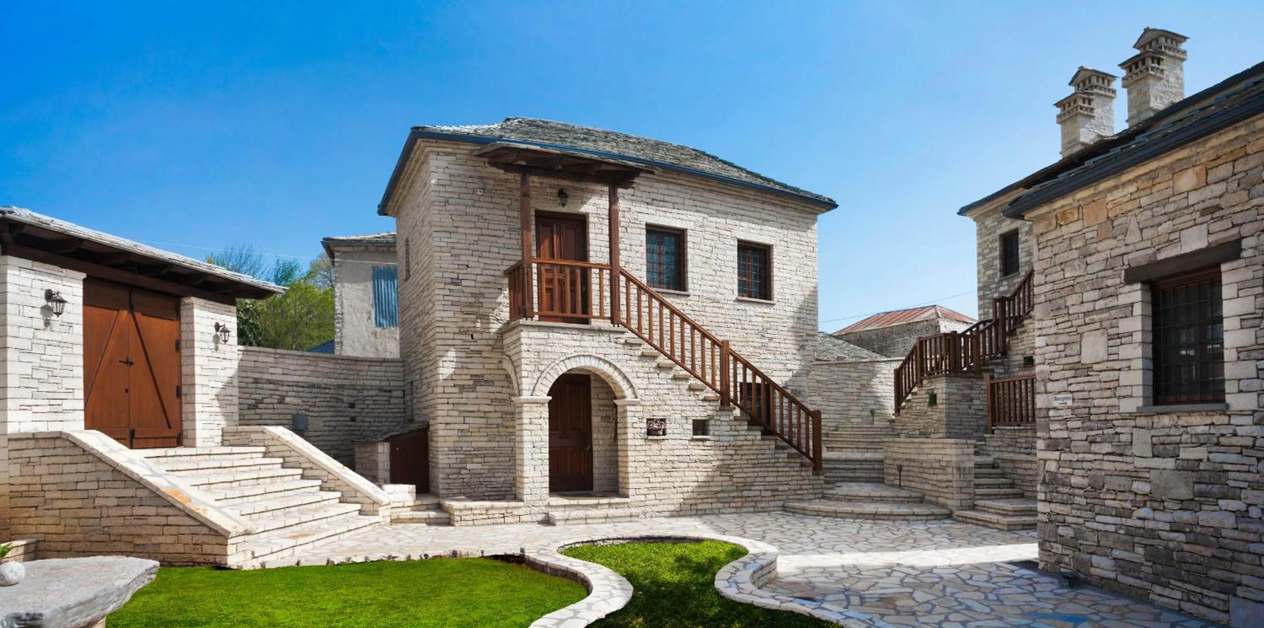 Garden view in Gioraldi Art Hotel