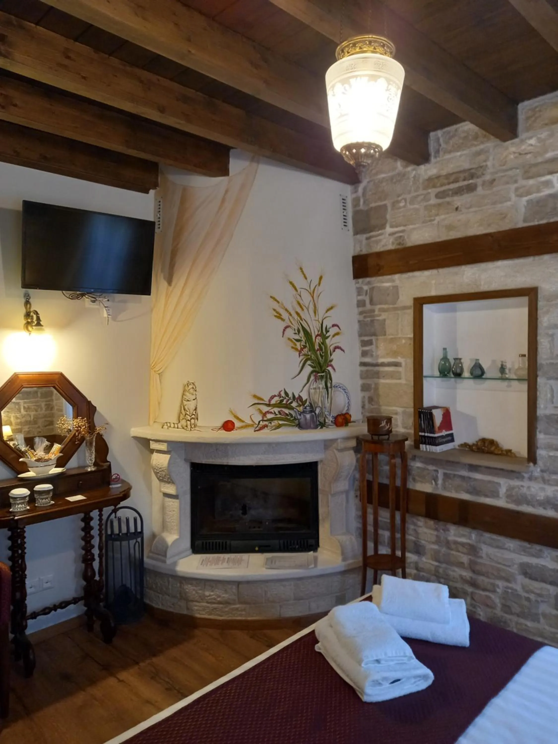 flat iron in Gioraldi Art Hotel