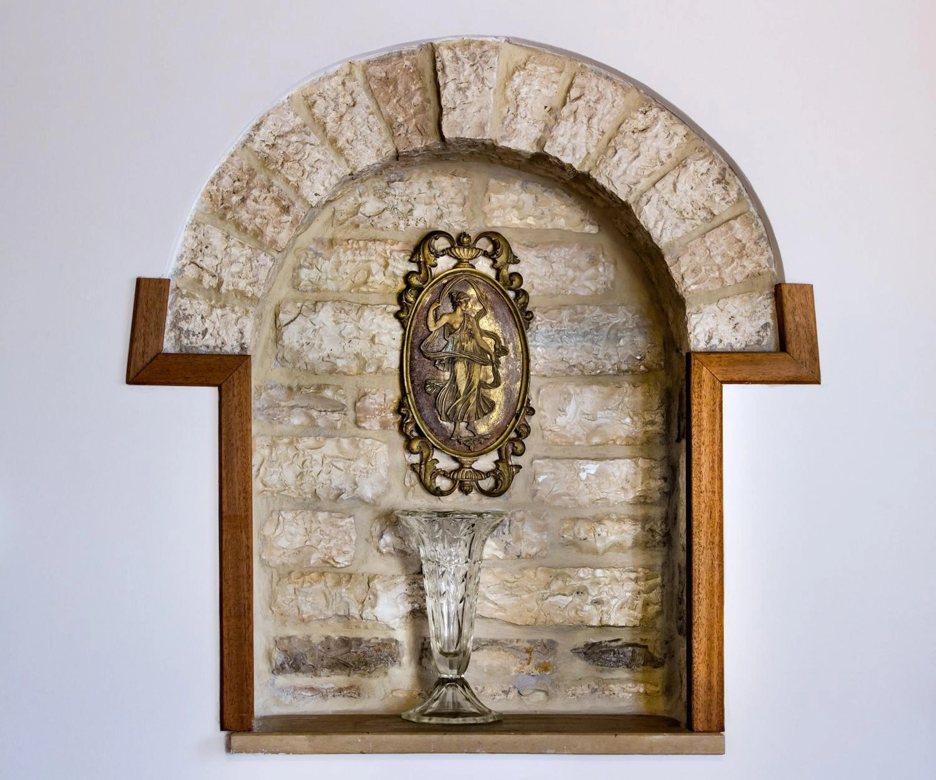 Decorative detail in Gioraldi Art Hotel