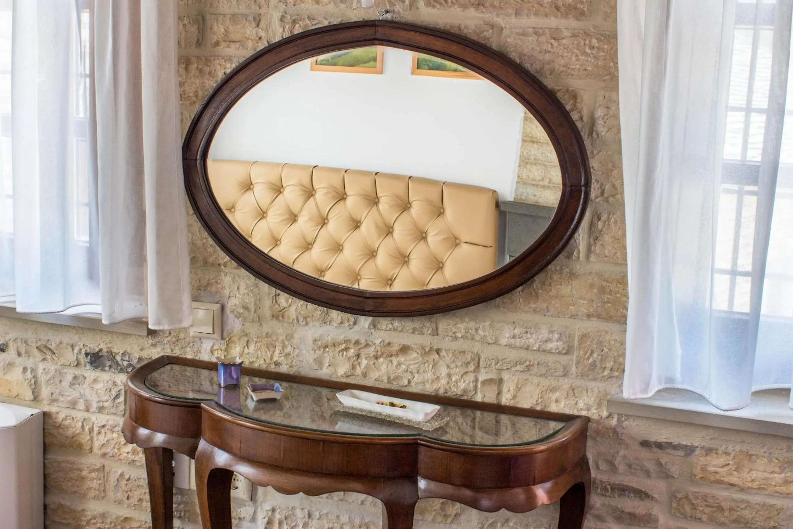 Decorative detail in Gioraldi Art Hotel