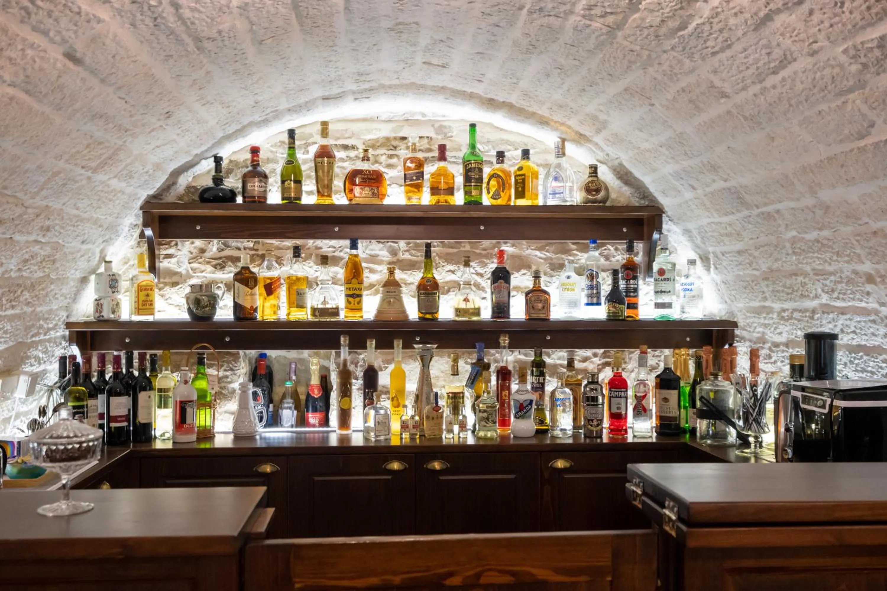 Lounge or bar in Gioraldi Art Hotel