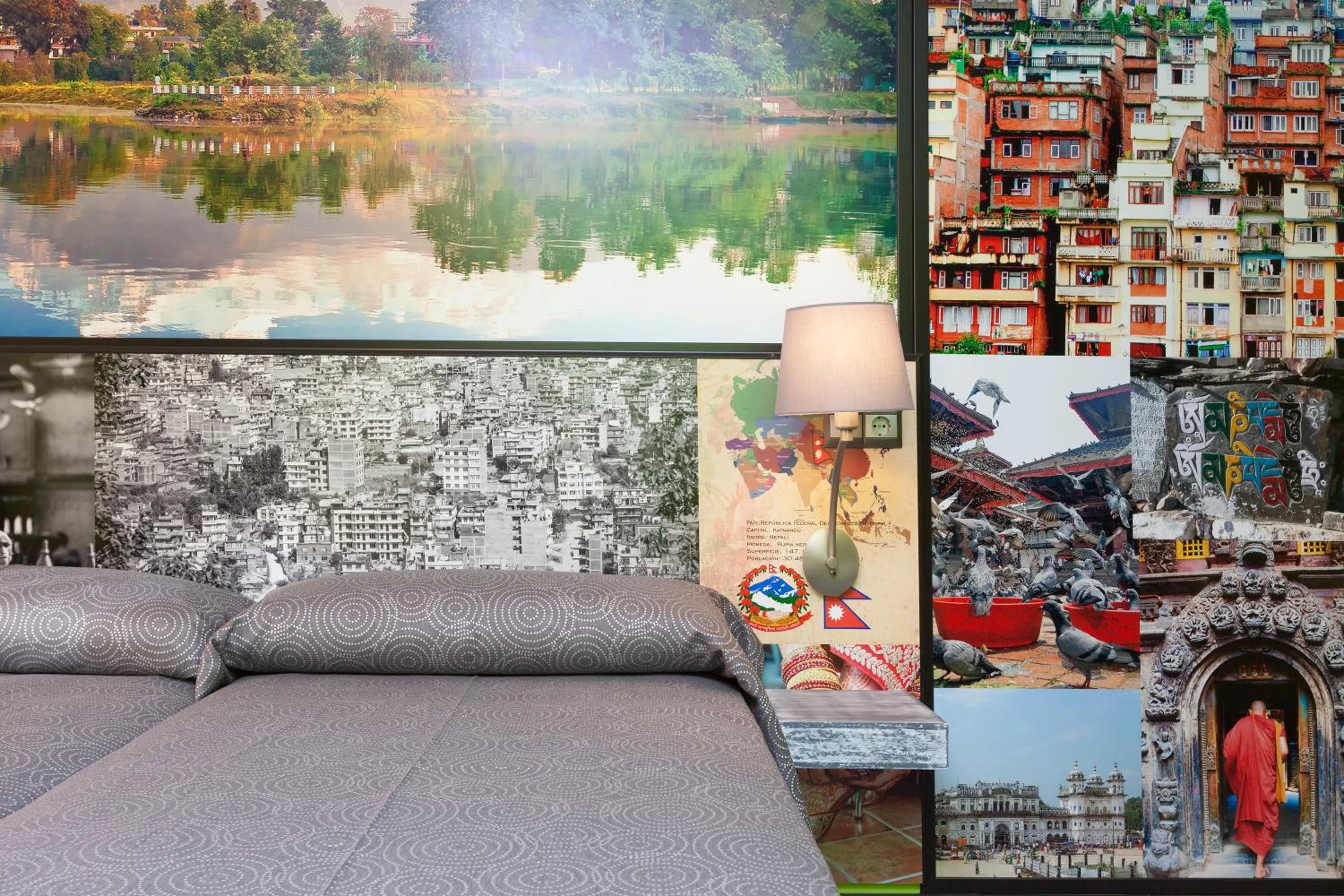 Bed in Jc Rooms Jardines