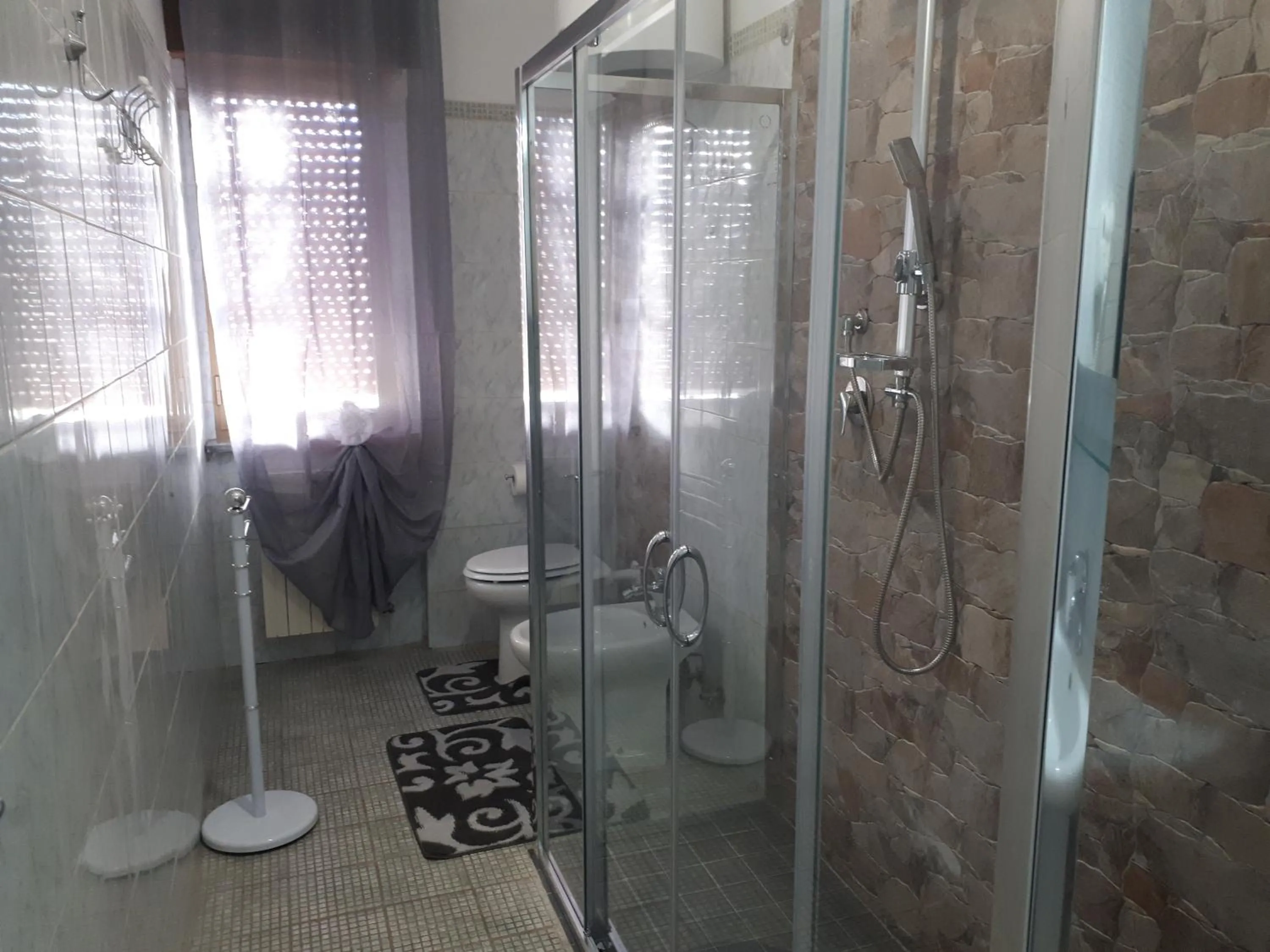 Shower in Villa Miriade B&b