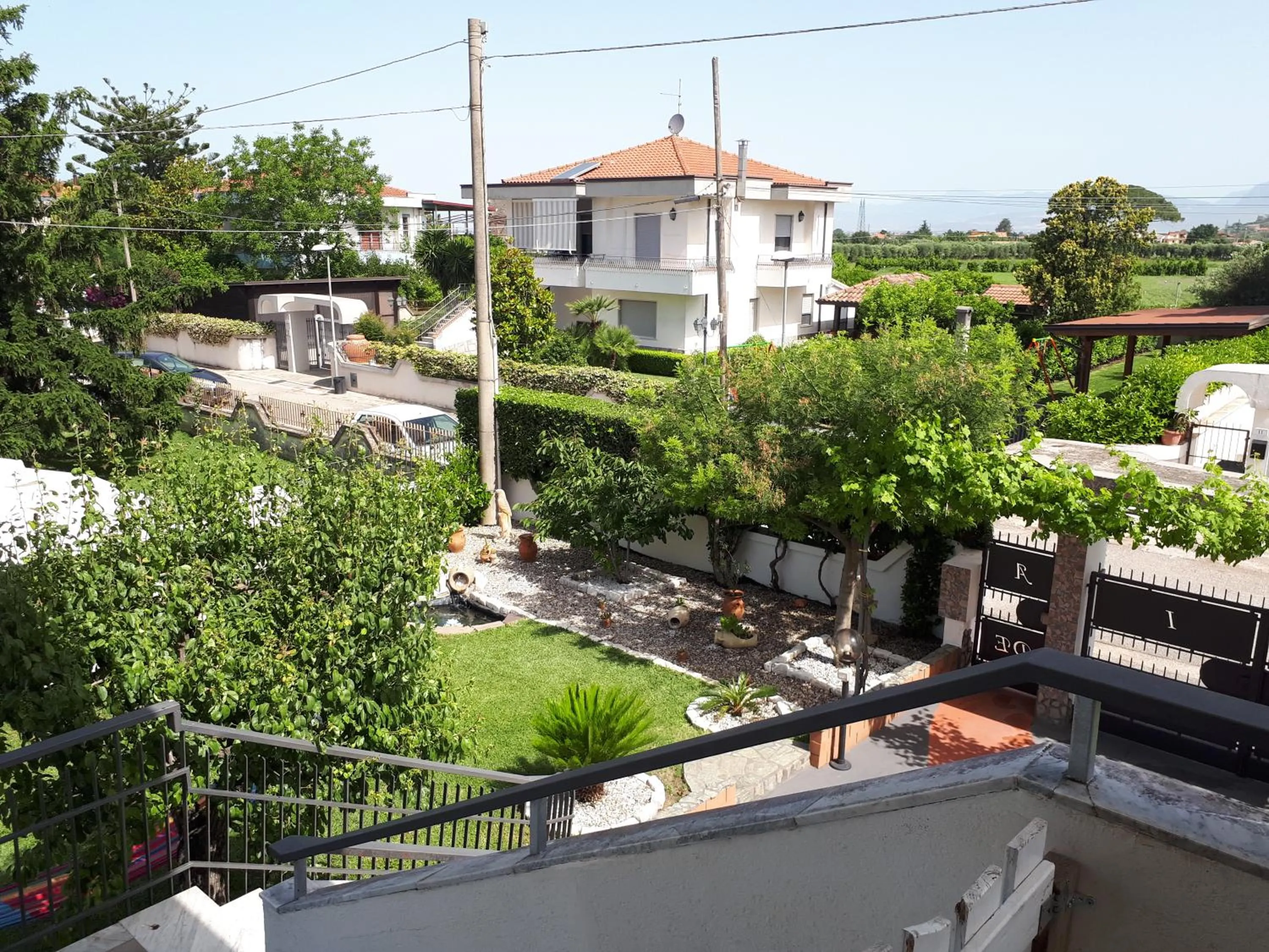 Garden view in Villa Miriade B&b