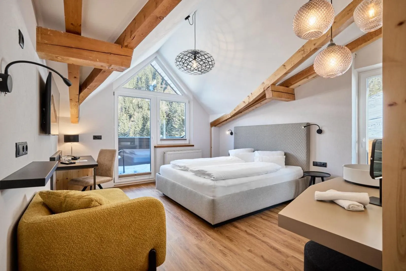Bedroom, Bed in Natur Alpin Hotel Feichtner Hof