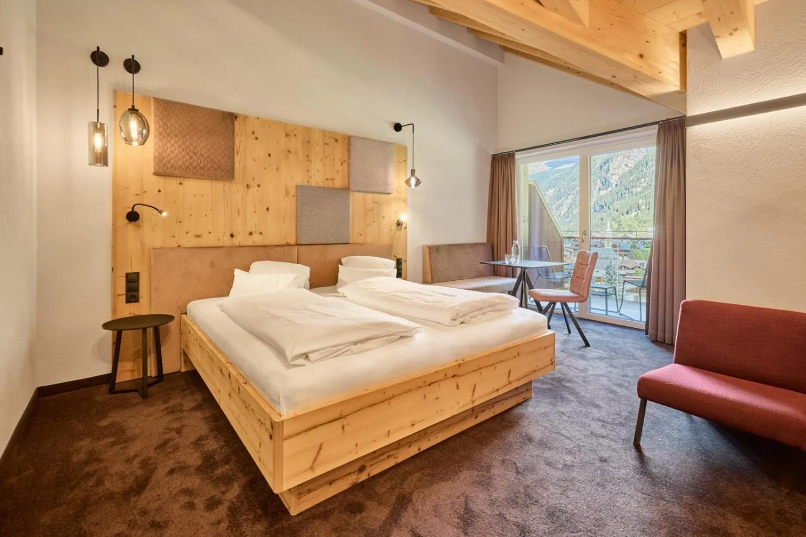 View (from property/room), Bed in Natur Alpin Hotel Feichtner Hof