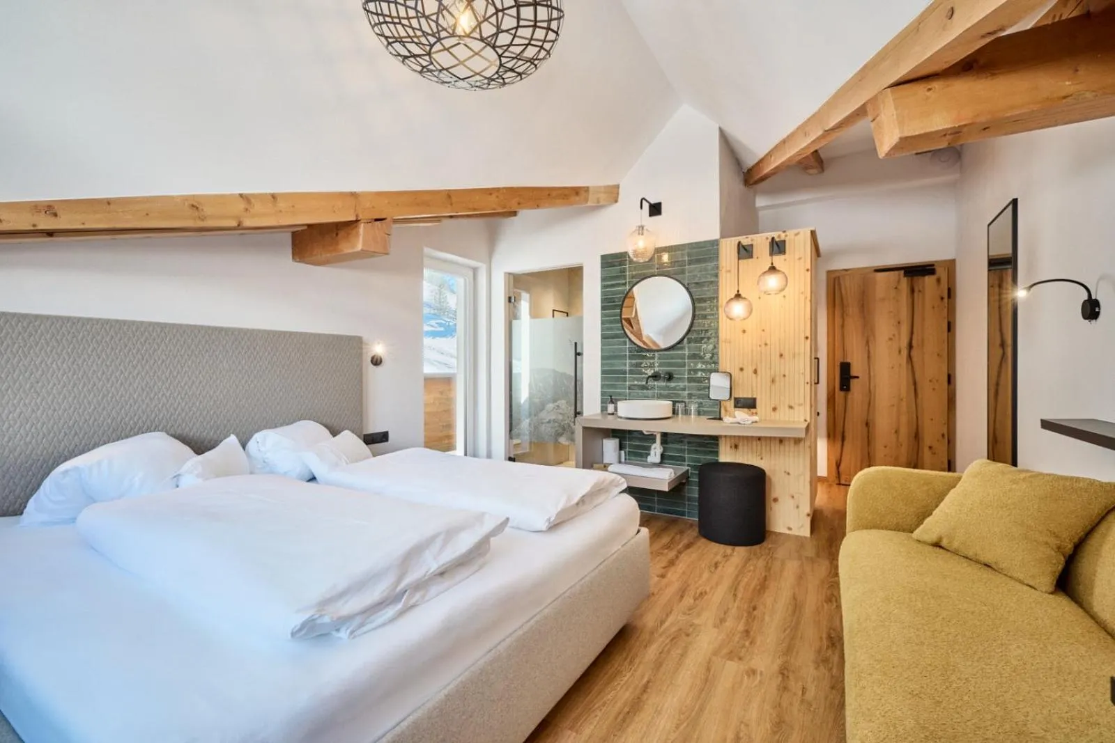 Bedroom, Bed in Natur Alpin Hotel Feichtner Hof