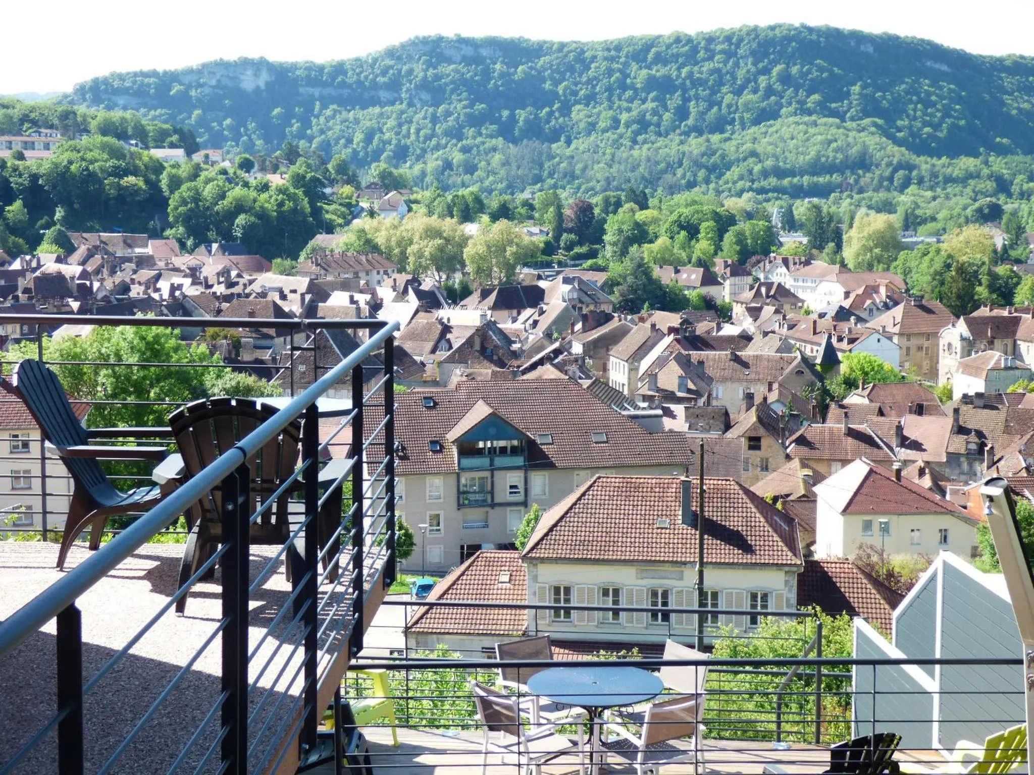 City view in La Colline aux Yeux Doubs