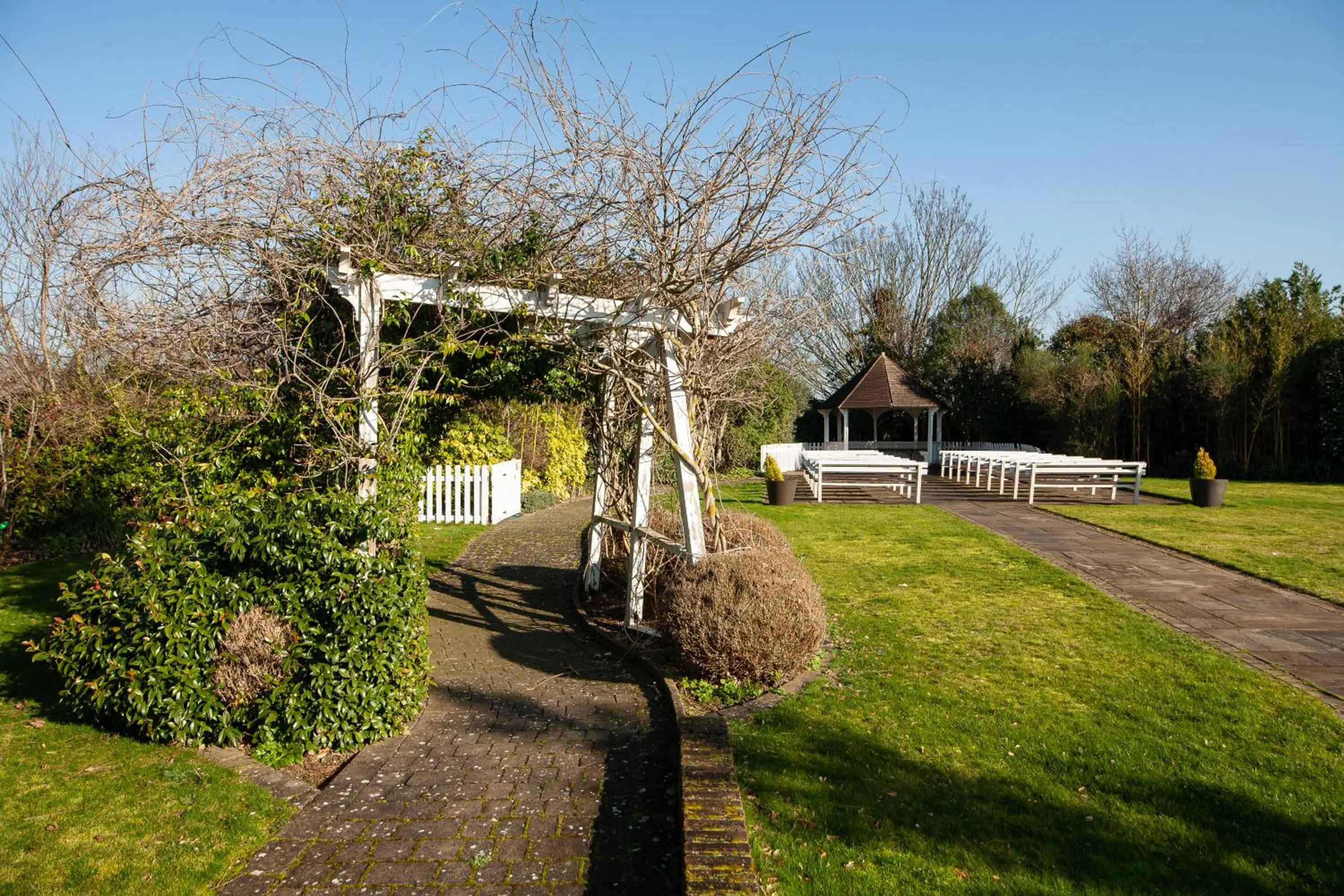 People in Berwick Manor Hotel