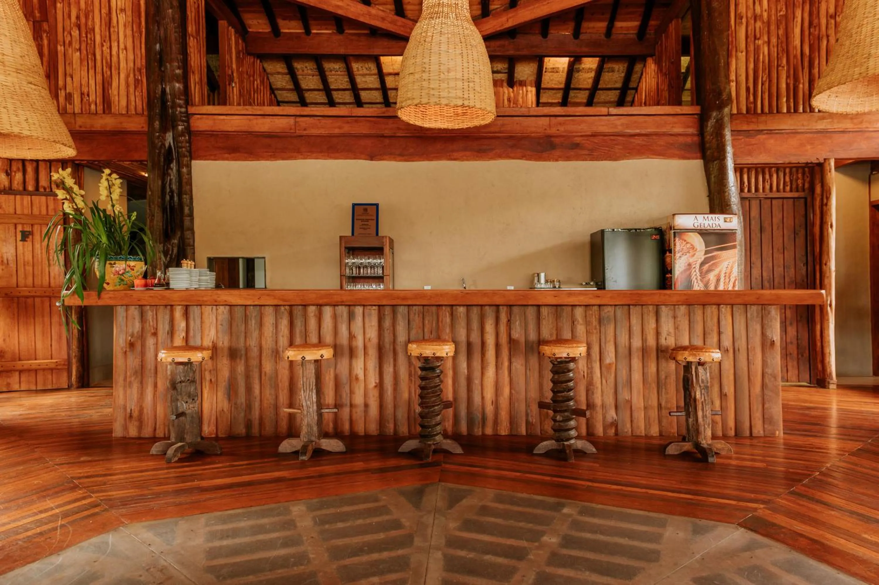 Restaurant/places to eat in Pousada Pedra Azul