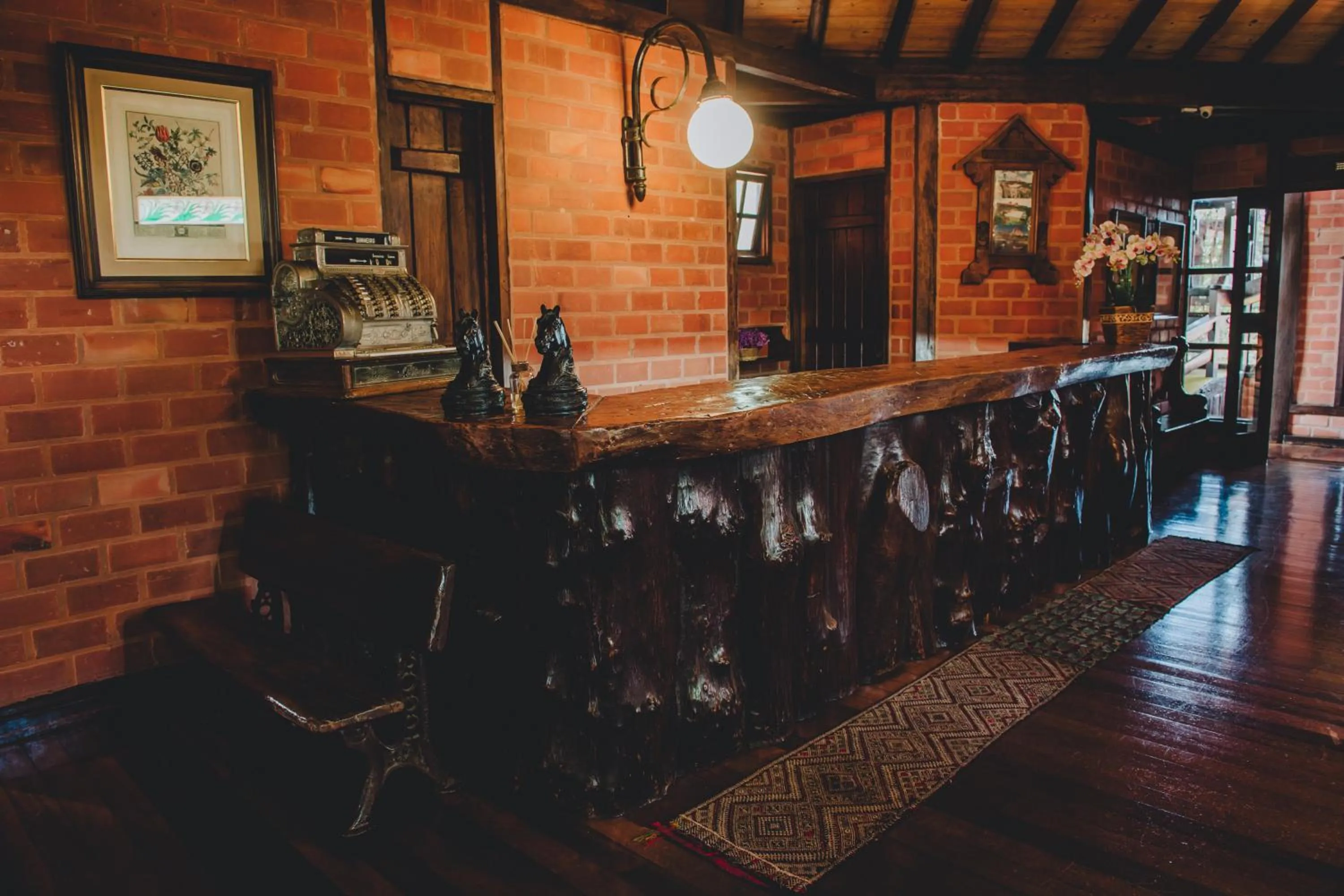 Lobby or reception in Pousada Pedra Azul