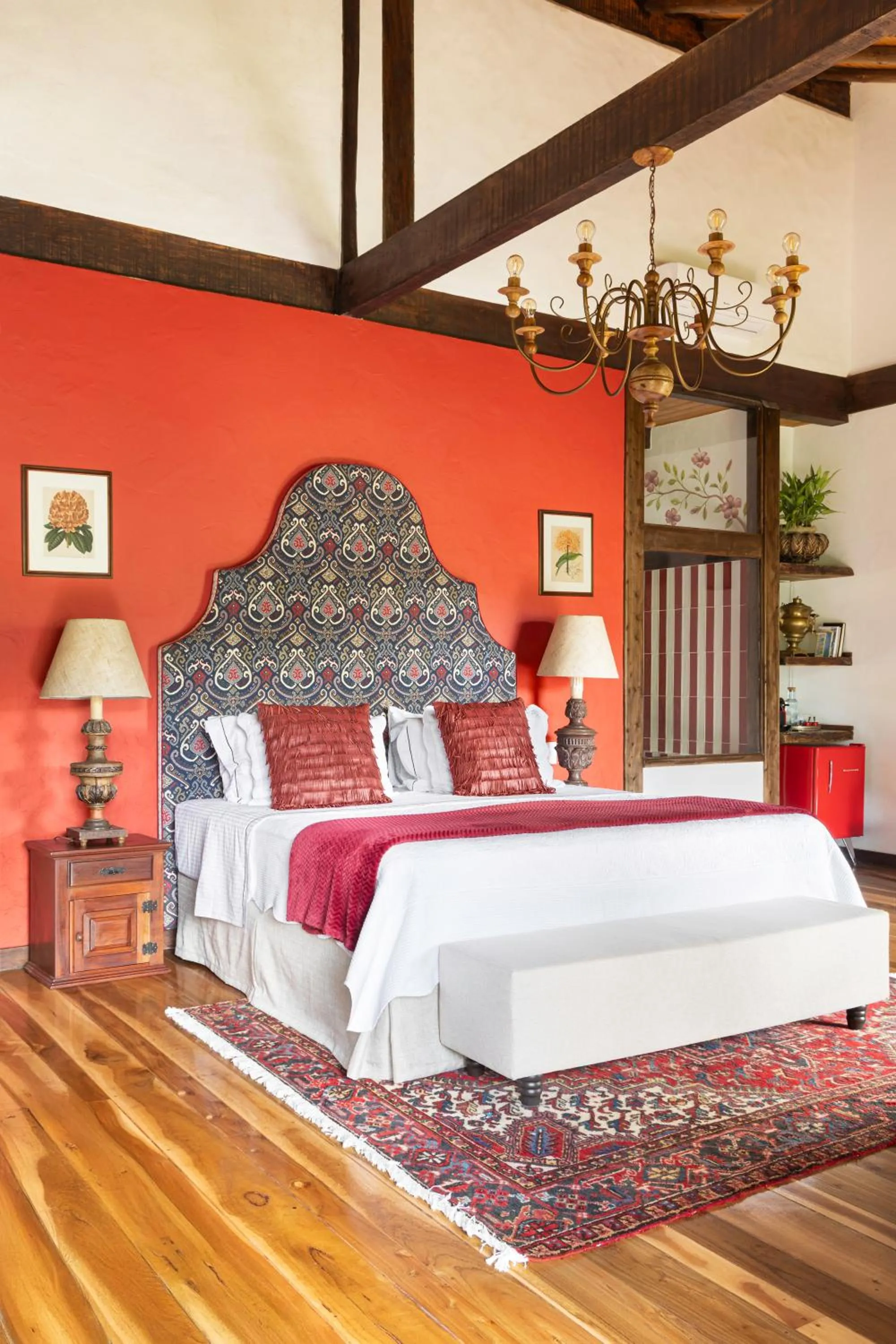 Bedroom, Bed in Pousada Pedra Azul