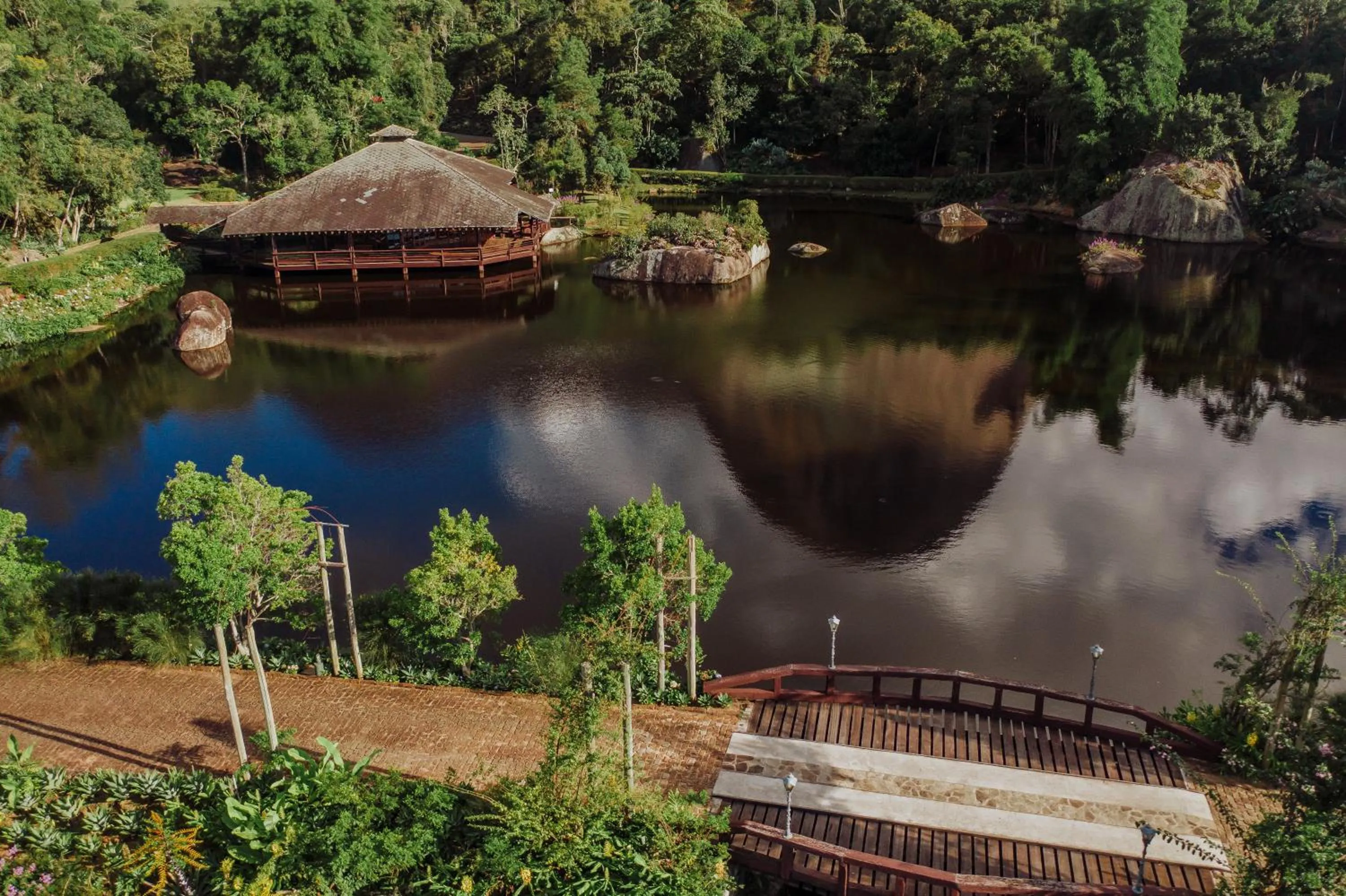 Natural landscape in Pousada Pedra Azul
