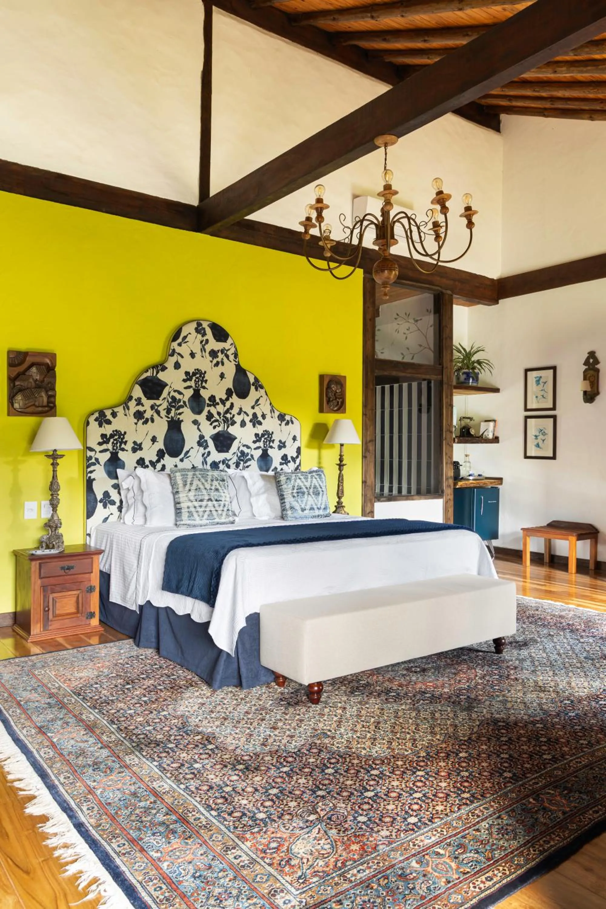 Photo of the whole room, Bed in Pousada Pedra Azul