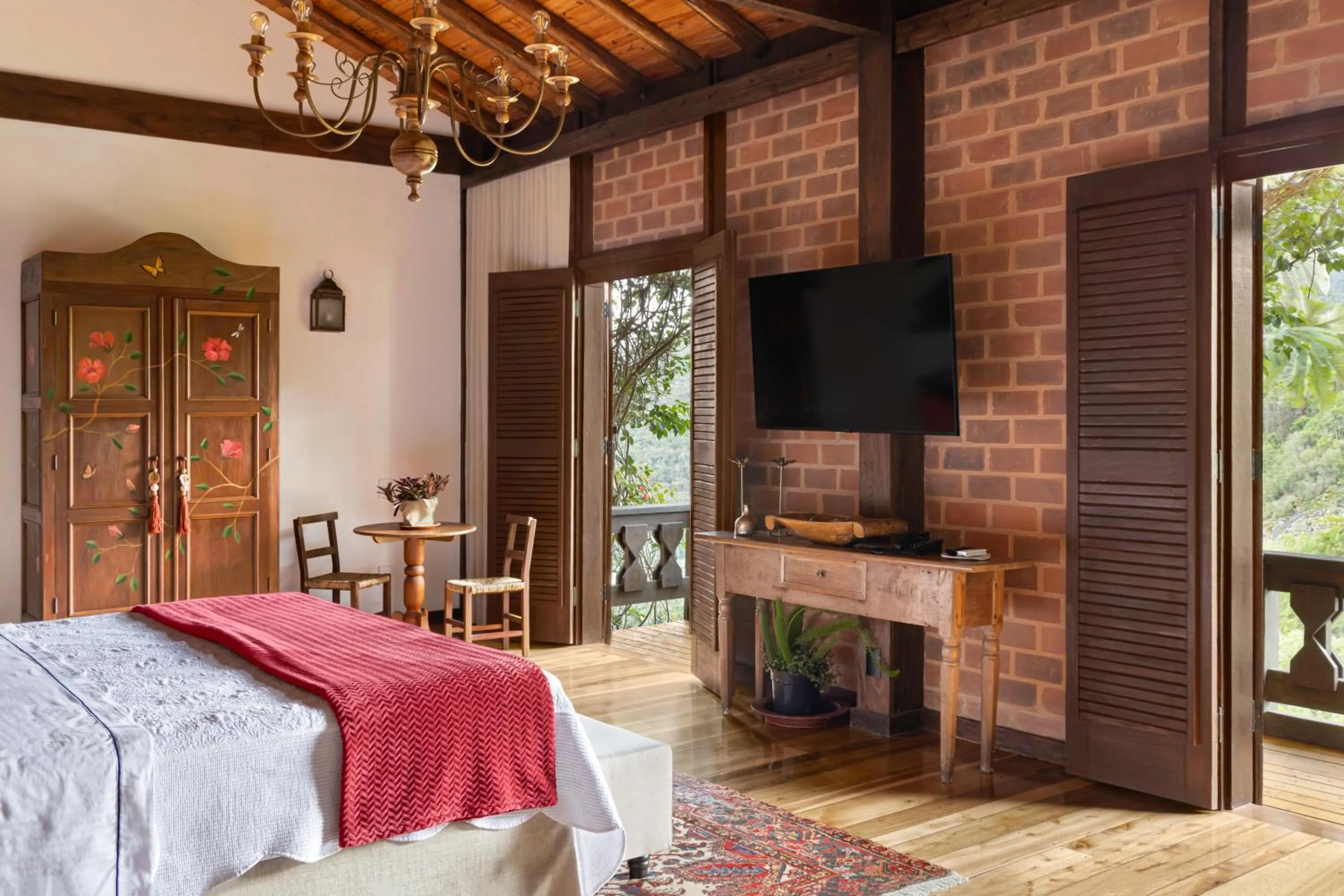 Photo of the whole room, Bed in Pousada Pedra Azul