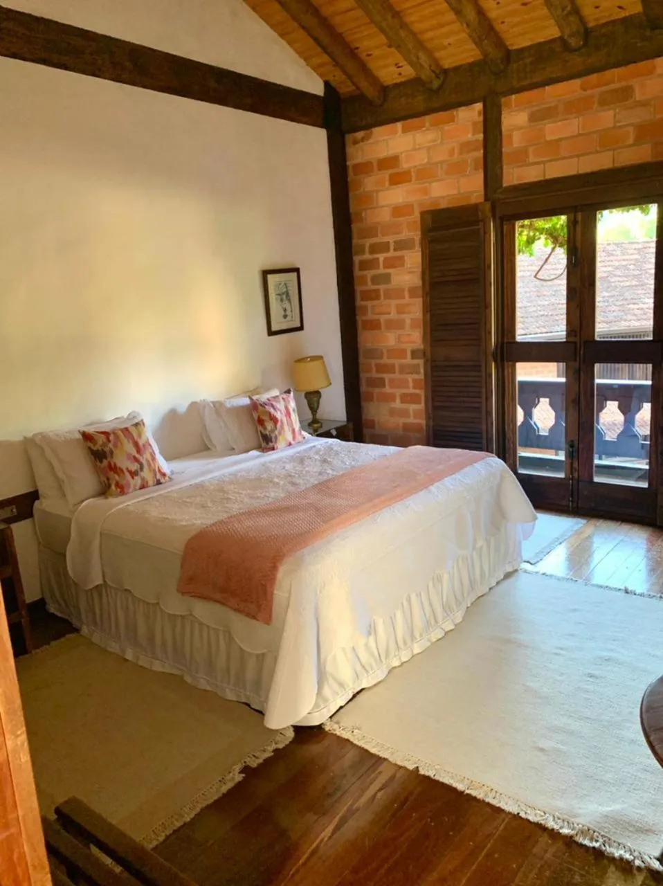 Bedroom, Bed in Pousada Pedra Azul