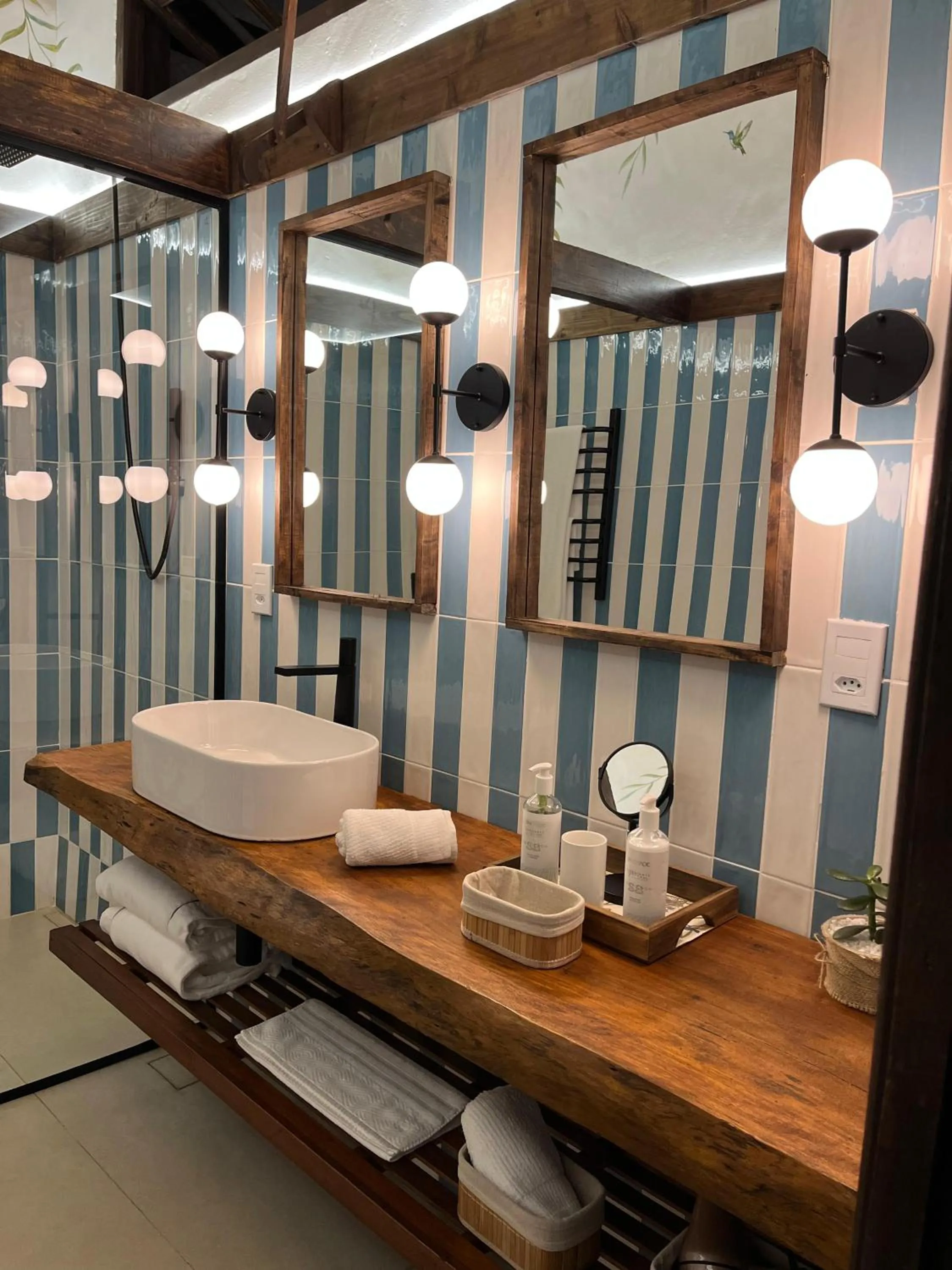 Bathroom in Pousada Pedra Azul