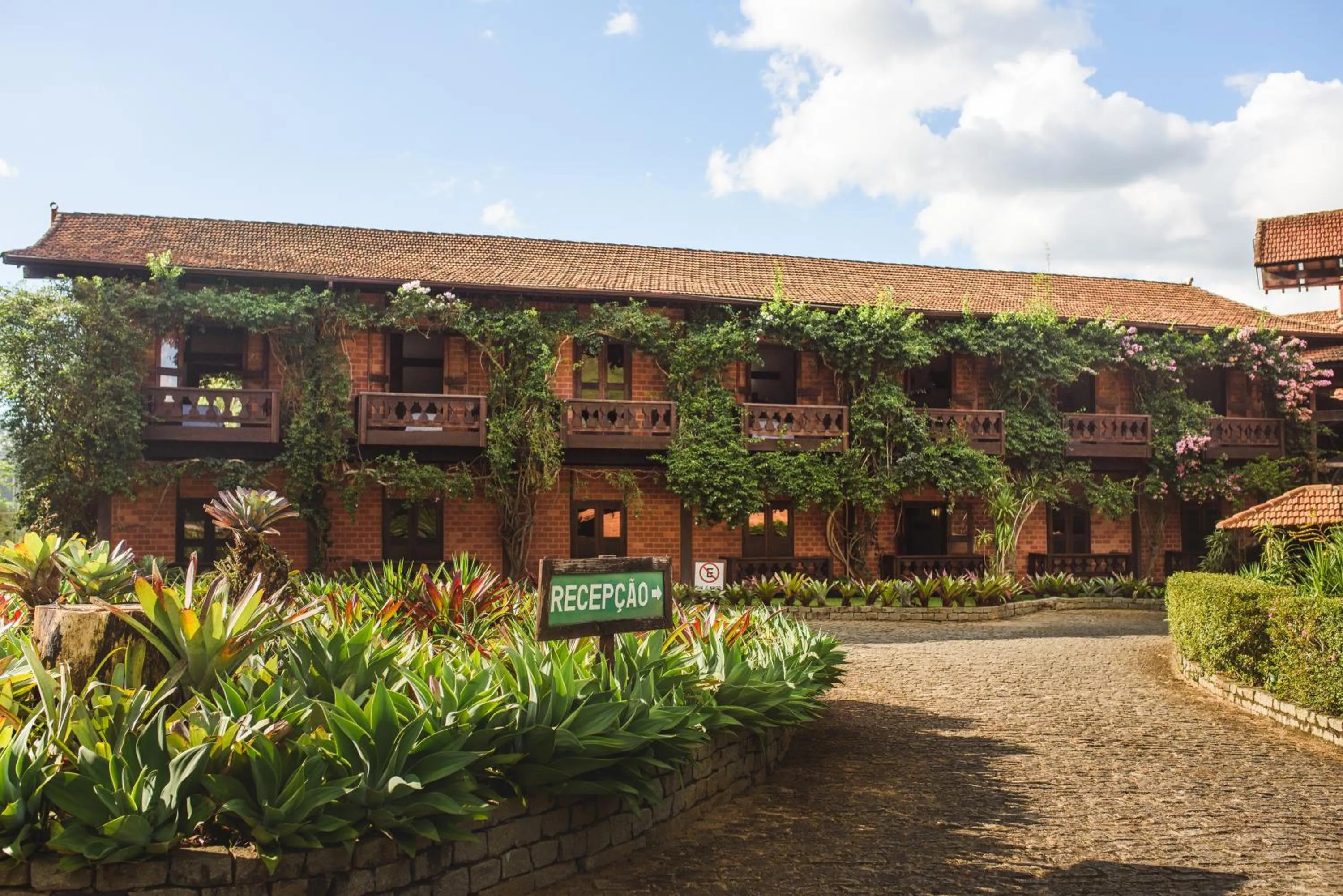 Property building in Pousada Pedra Azul