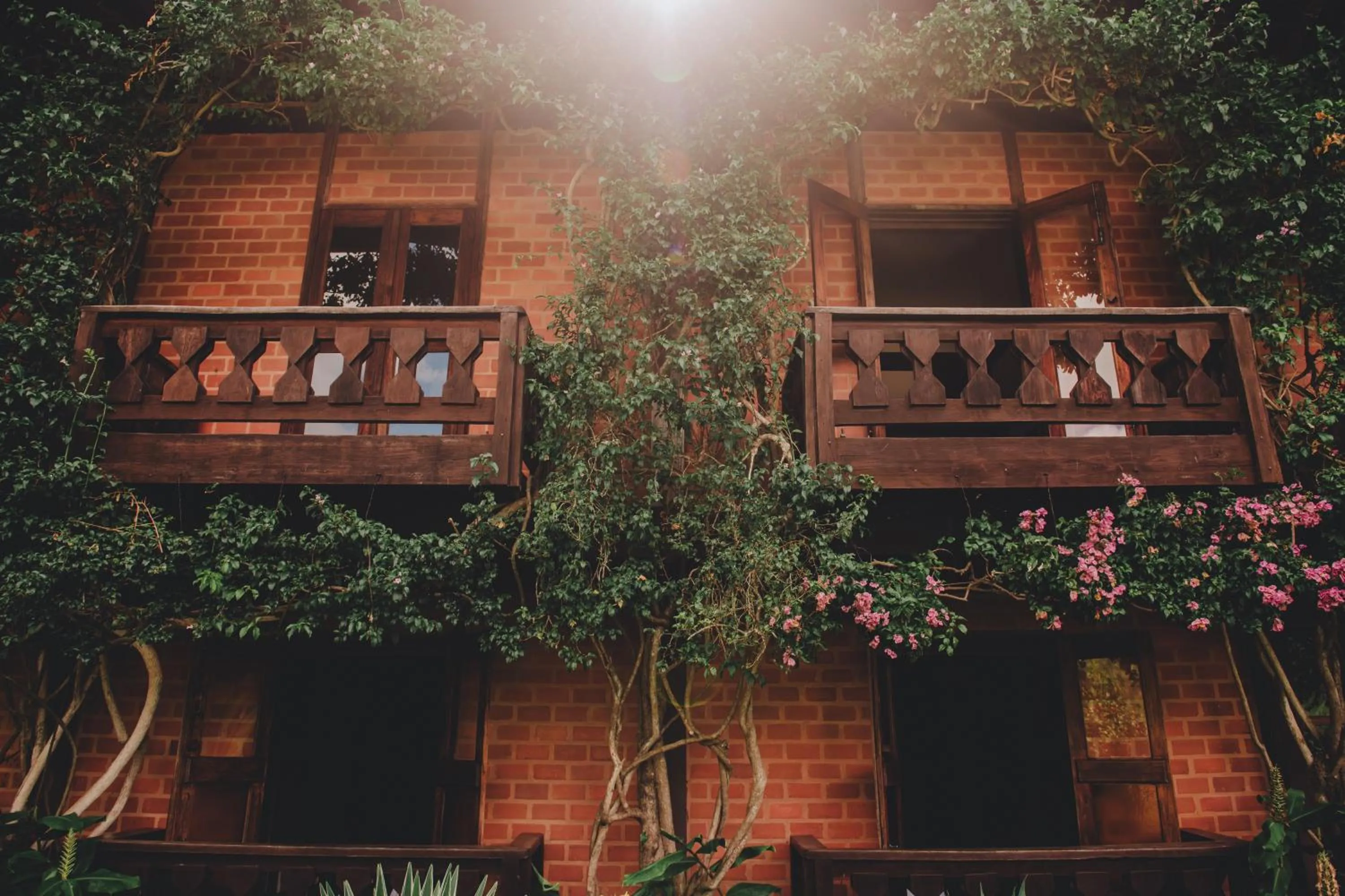 Balcony/Terrace in Pousada Pedra Azul